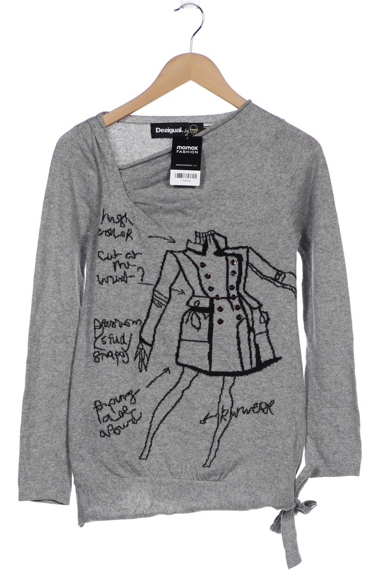 

Desigual Damen Pullover, grau
