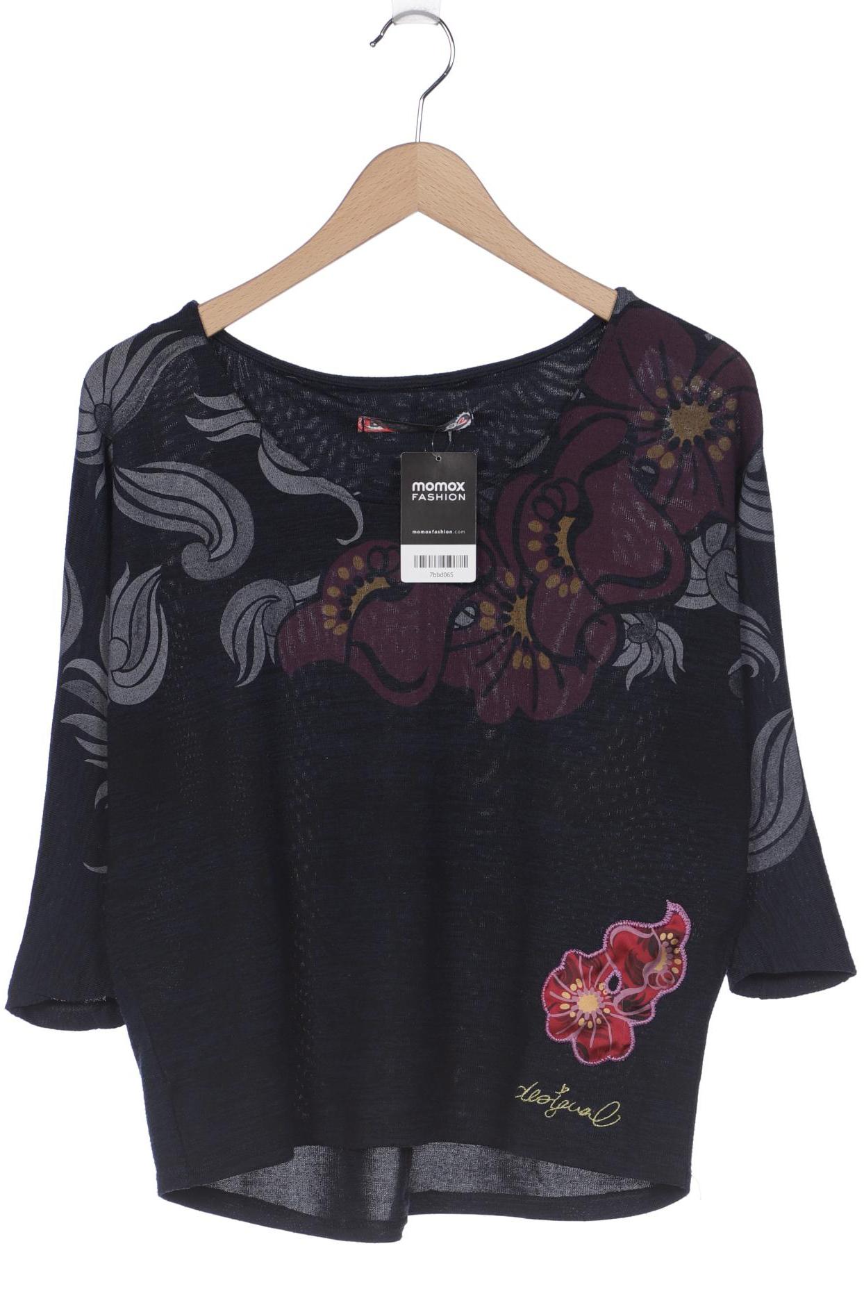 

Desigual Damen Pullover, marineblau, Gr. 36