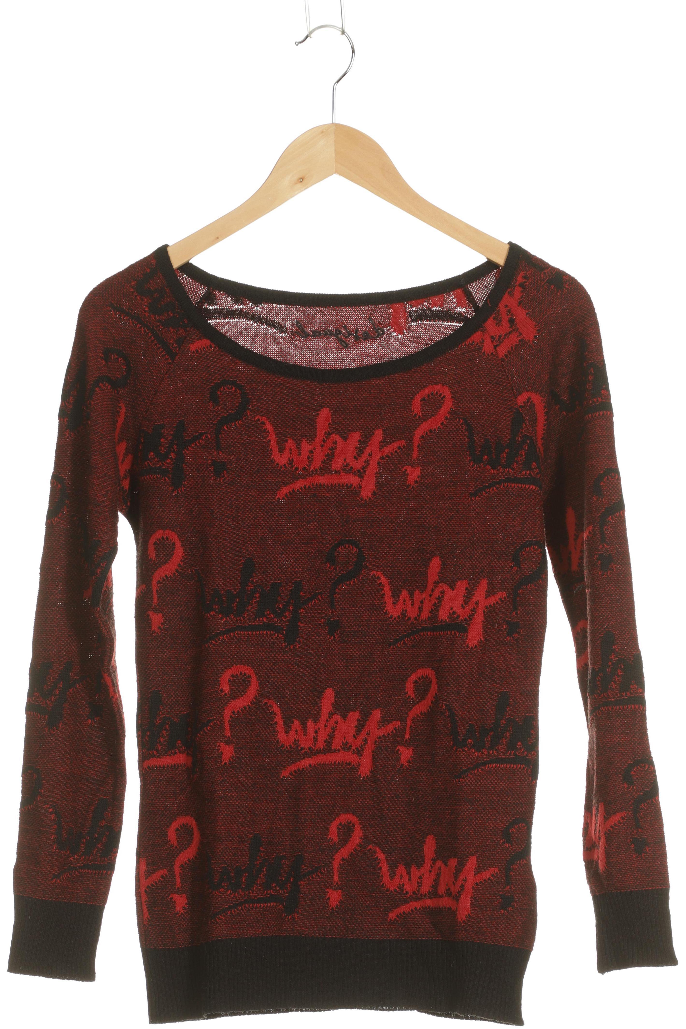 

Desigual Damen Pullover, rot, Gr.