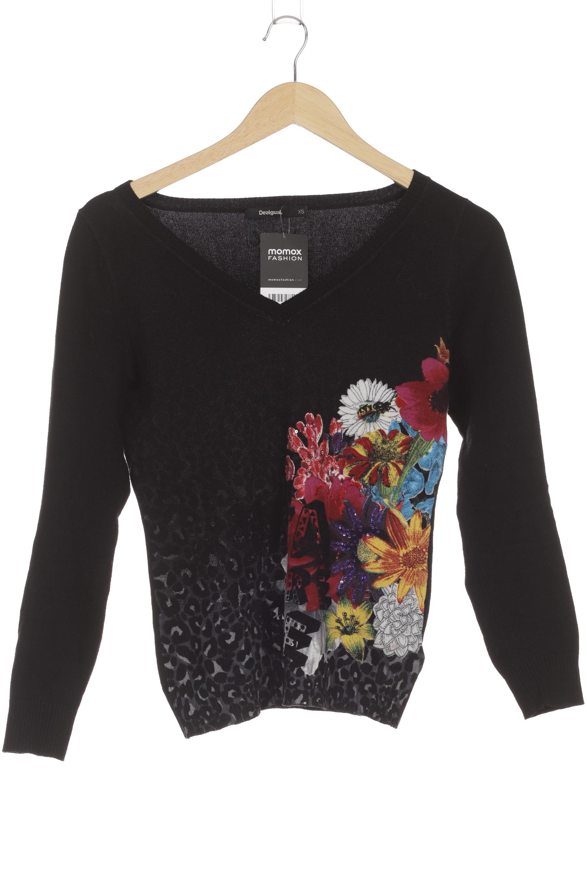 

Desigual Damen Pullover, schwarz, Gr.