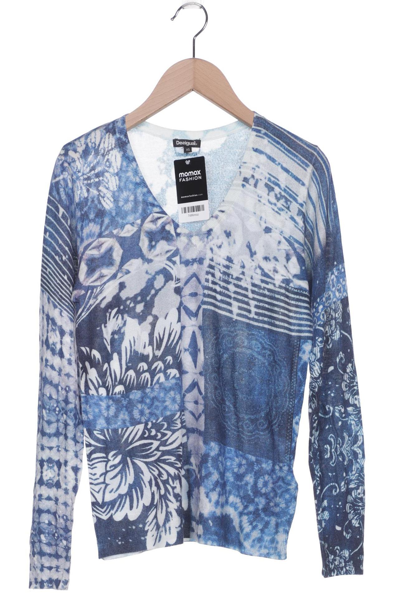 

Desigual Damen Pullover, blau