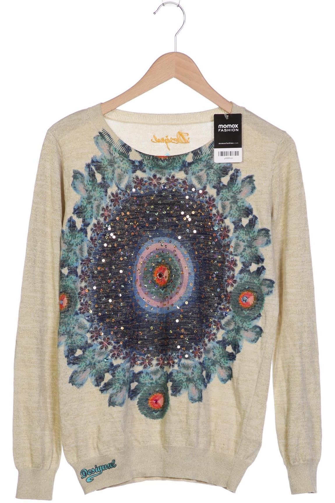 

Desigual Damen Pullover, gelb, Gr. 44