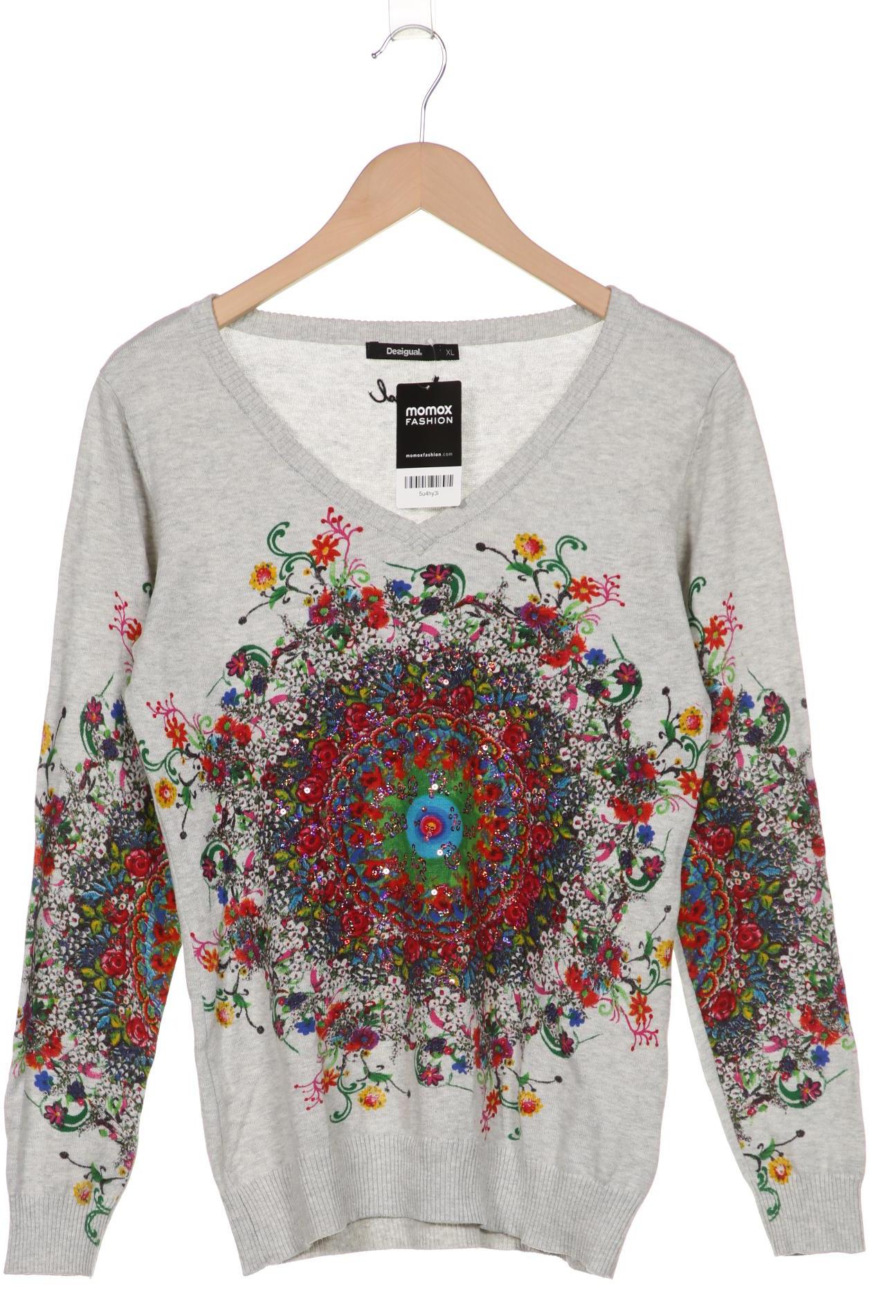 

Desigual Damen Pullover, grau, Gr. 44