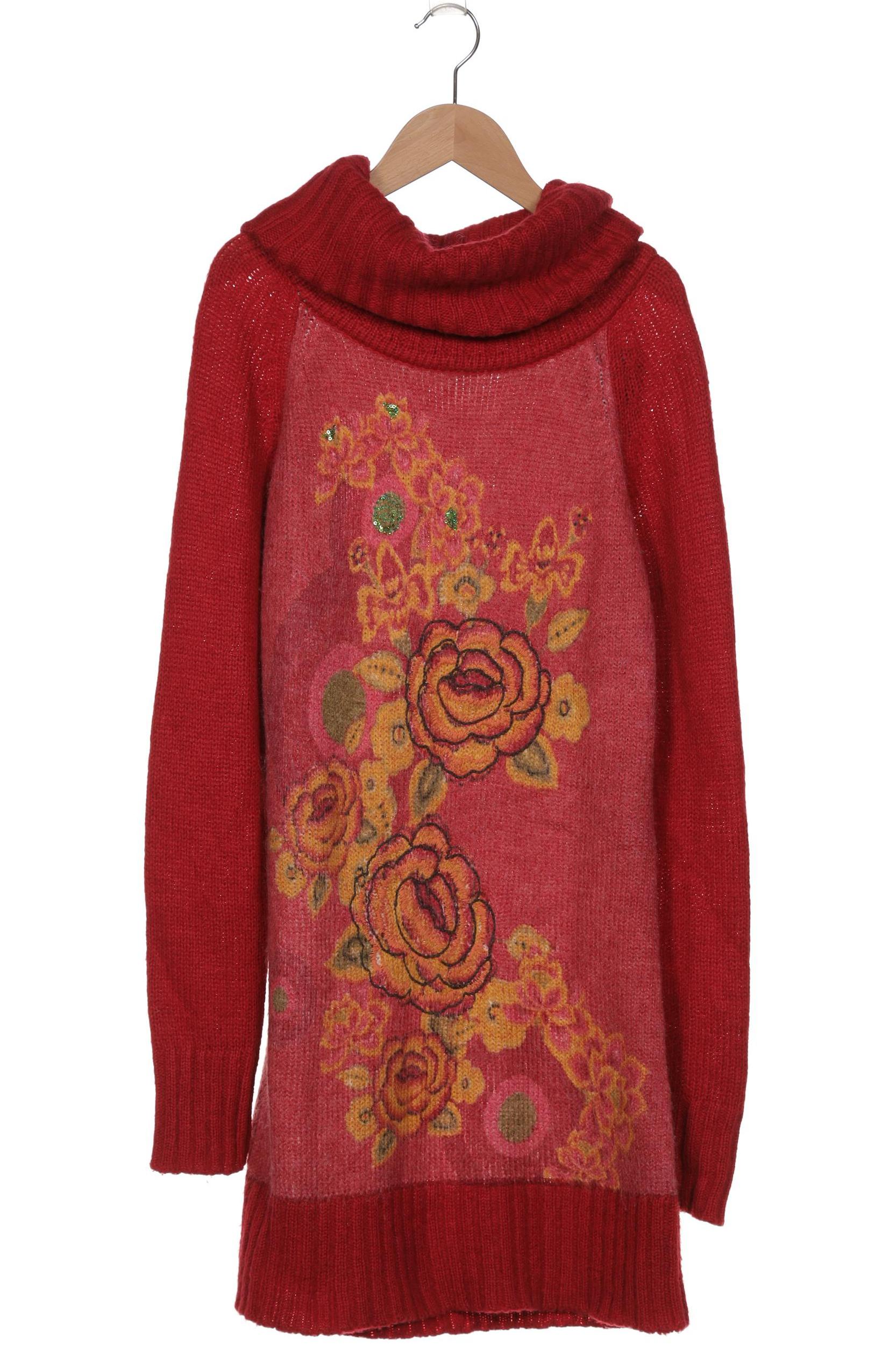 

Desigual Damen Pullover, rot, Gr. 42