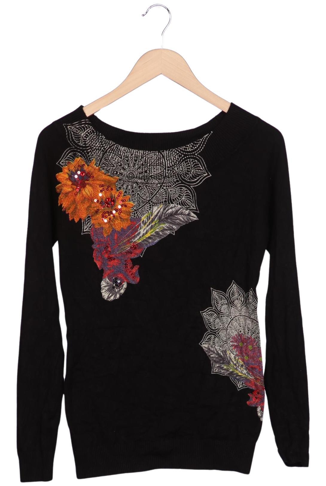 

Desigual Damen Pullover, schwarz, Gr. 34