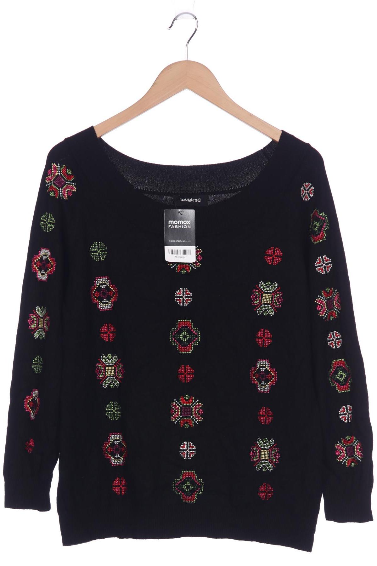 

Desigual Damen Pullover, schwarz, Gr. 46