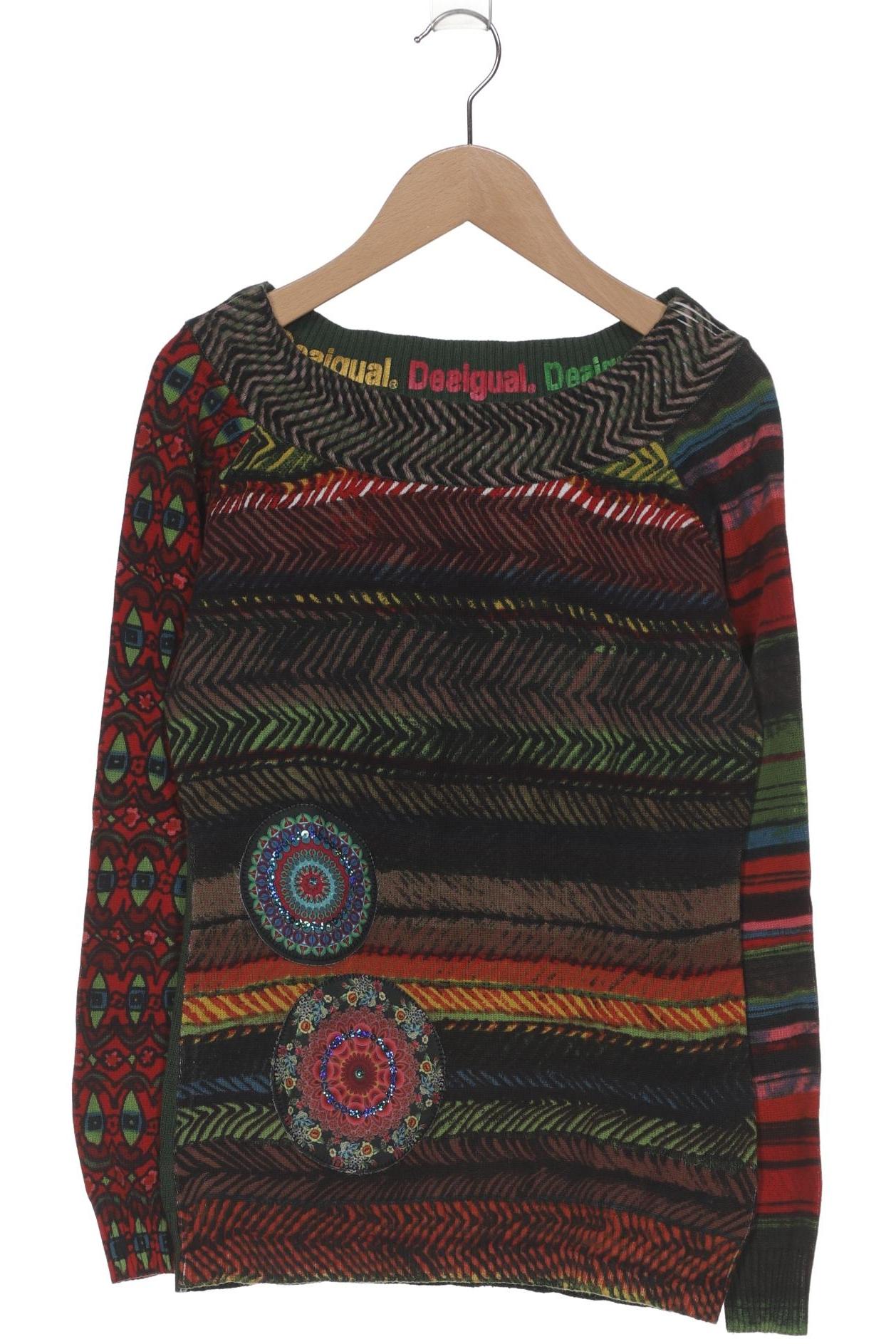 

Desigual Damen Pullover, grün, Gr. 36