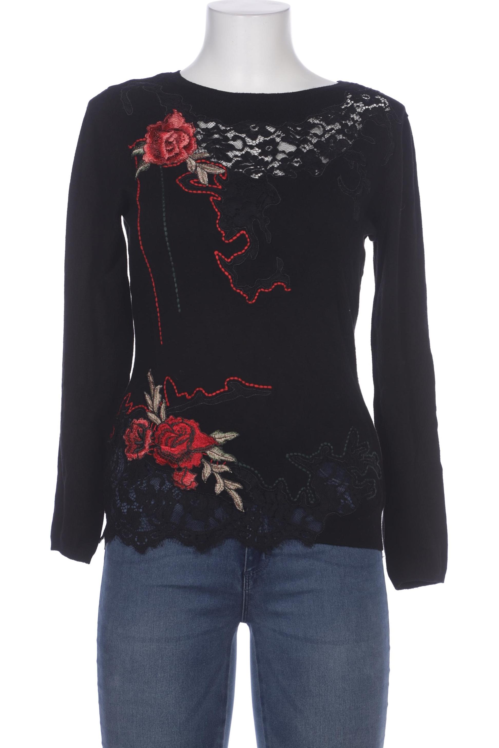 

Desigual Damen Pullover, schwarz, Gr. 42