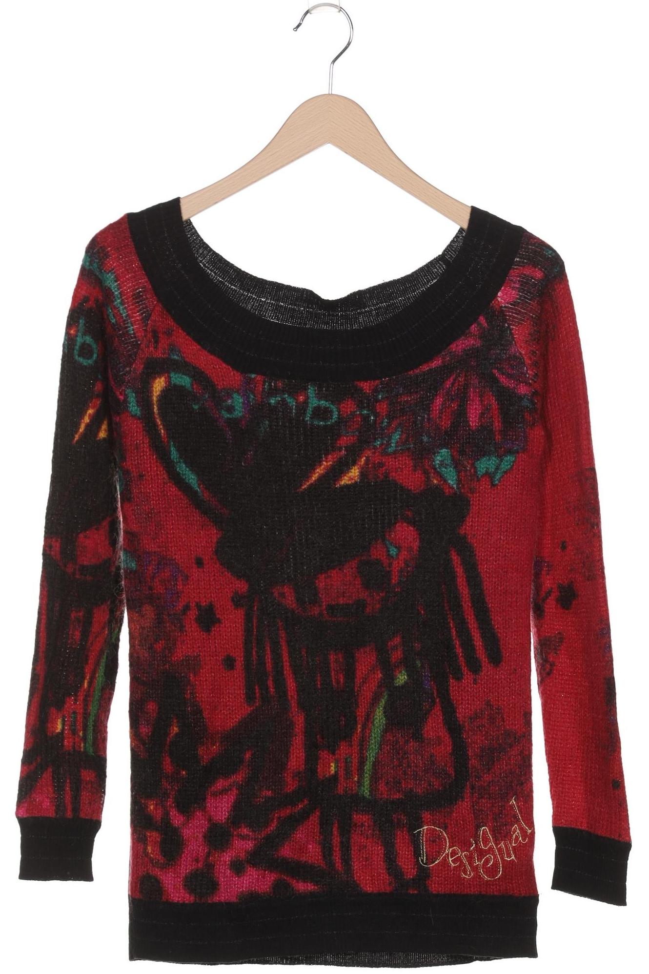

Desigual Damen Pullover, rot, Gr. 42