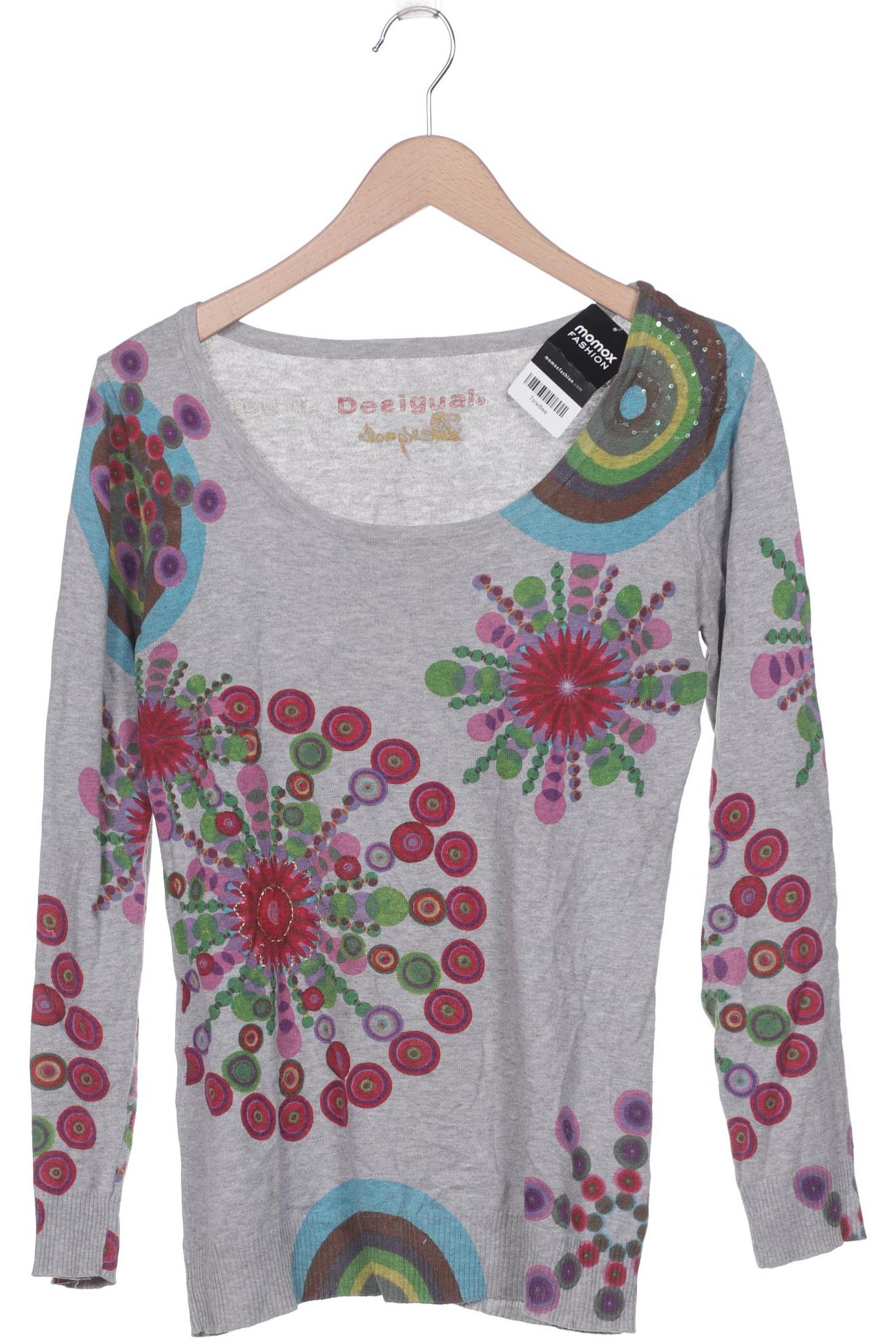 

Desigual Damen Pullover, grau, Gr. 42