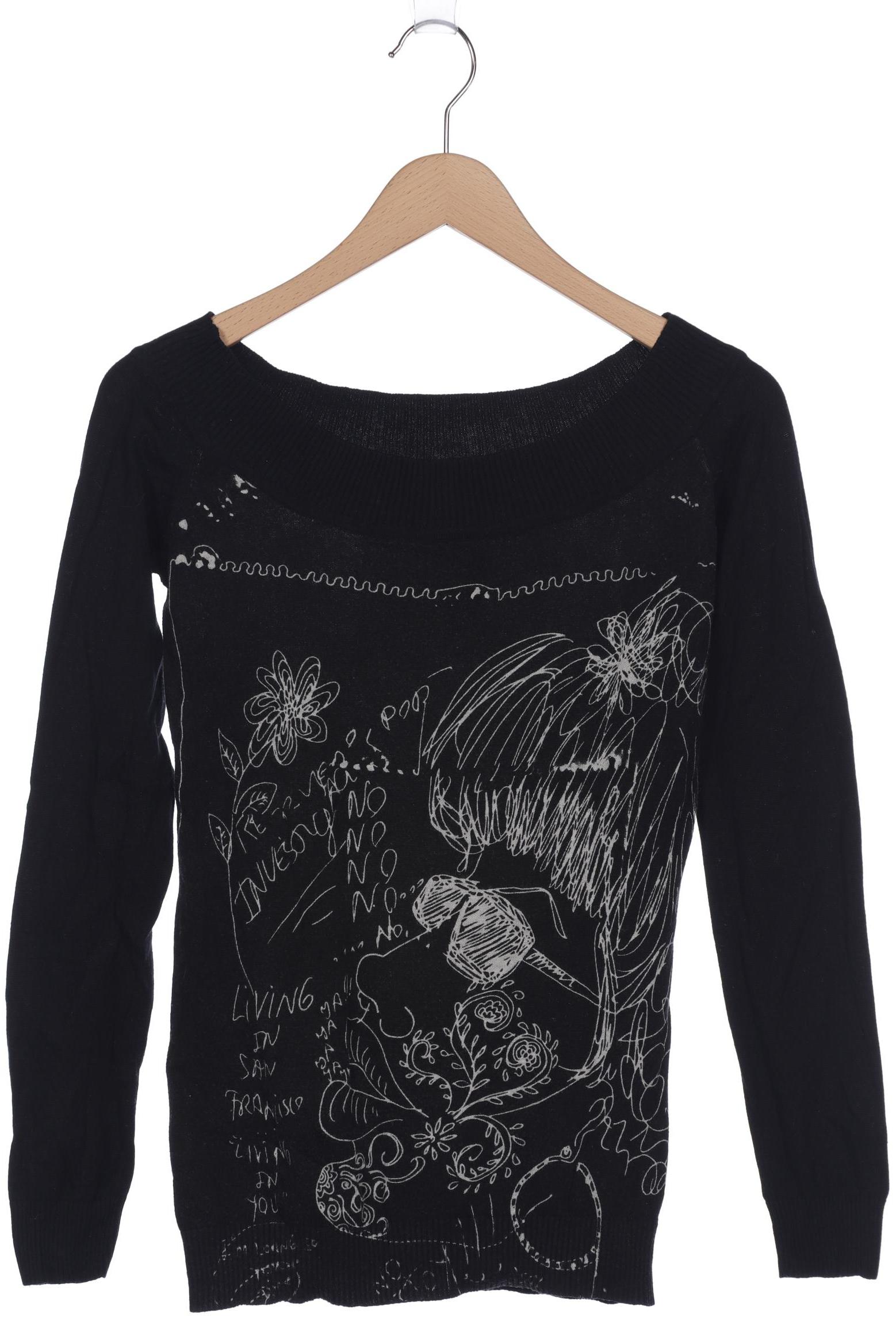 

Desigual Damen Pullover, schwarz, Gr. 42