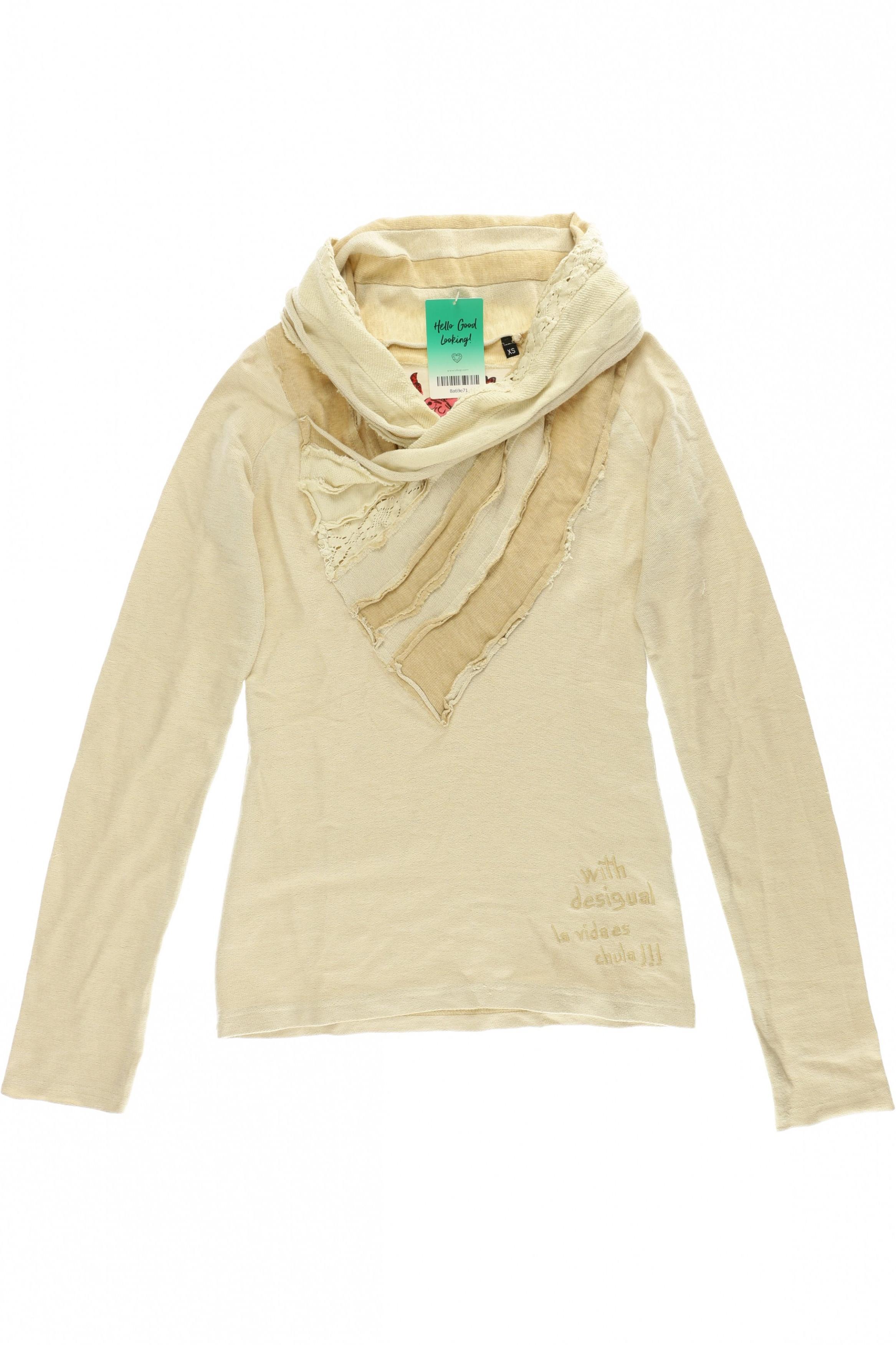 

Desigual Damen Pullover, beige, Gr.
