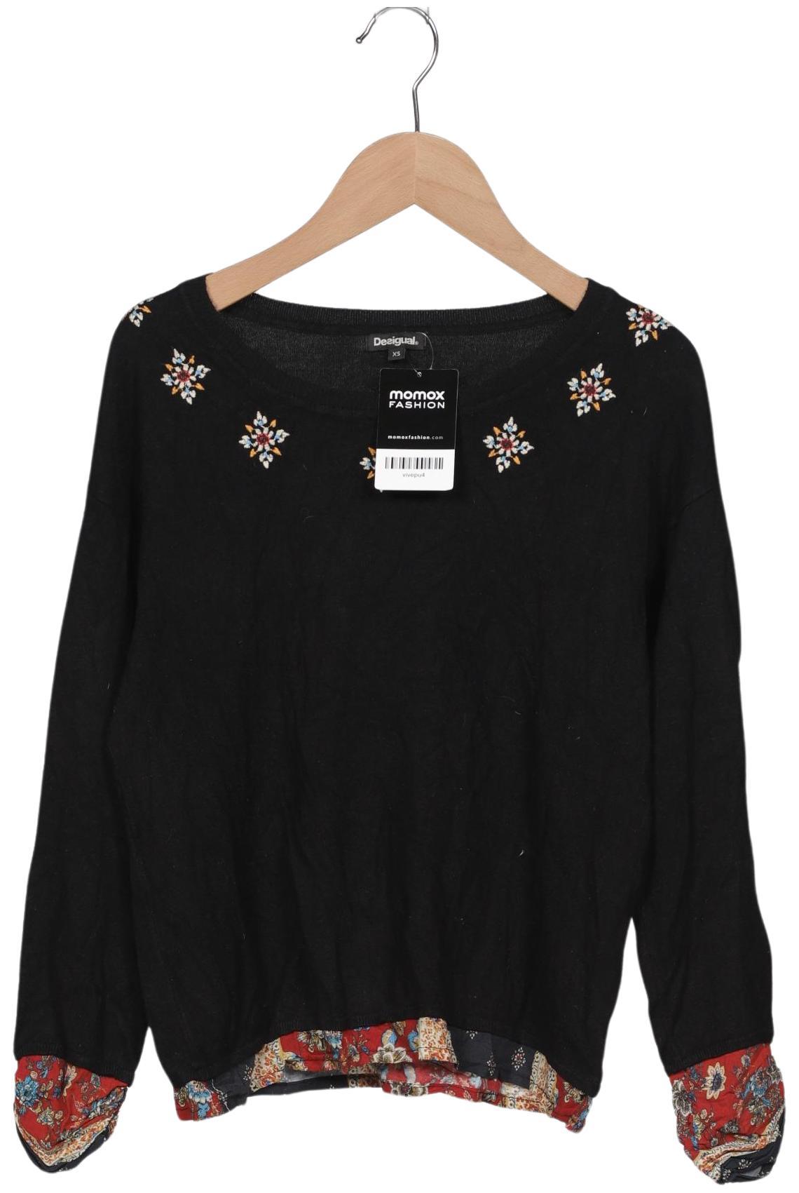 

Desigual Damen Pullover, schwarz, Gr. 34