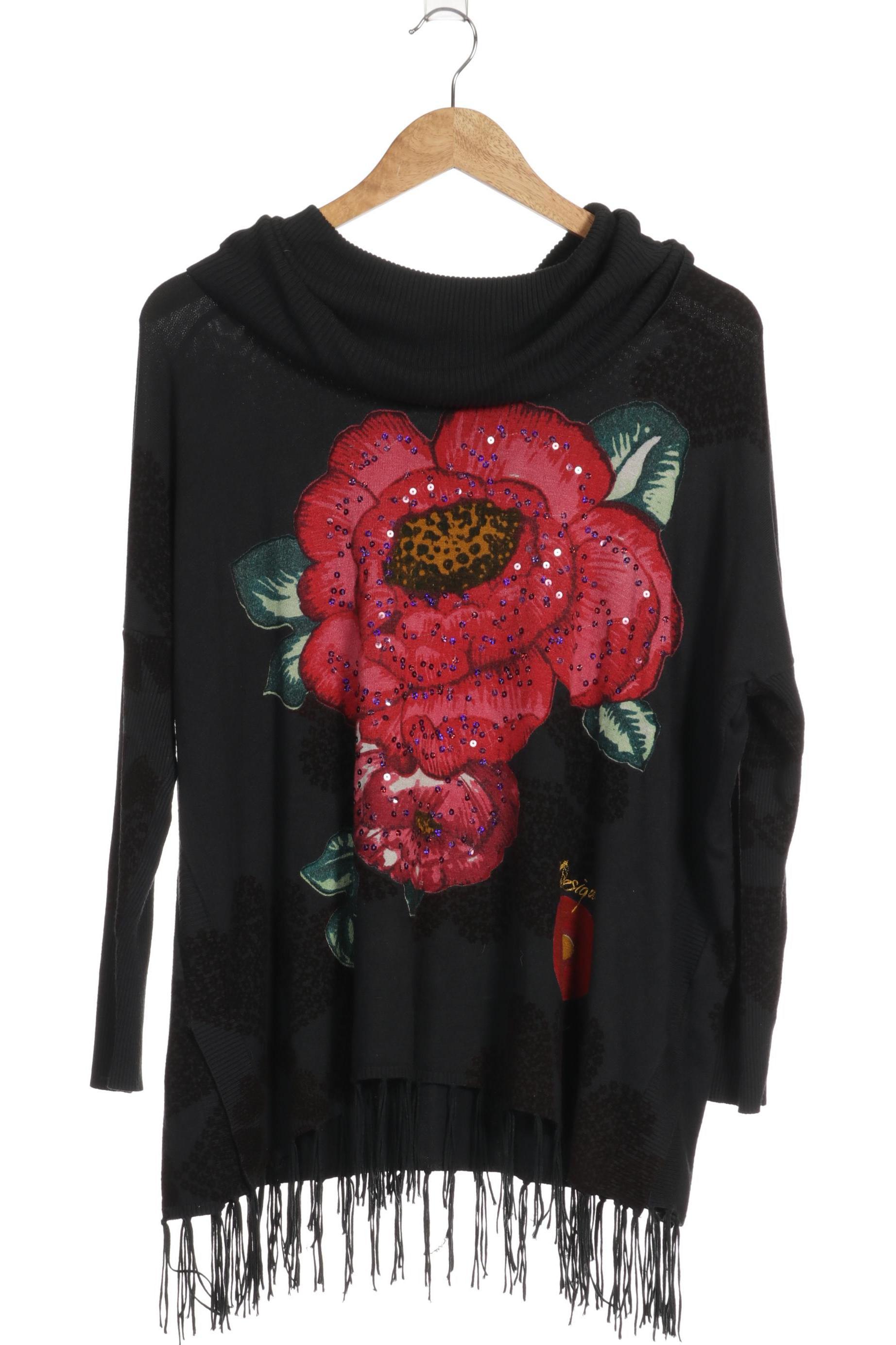

Desigual Damen Pullover, schwarz, Gr.
