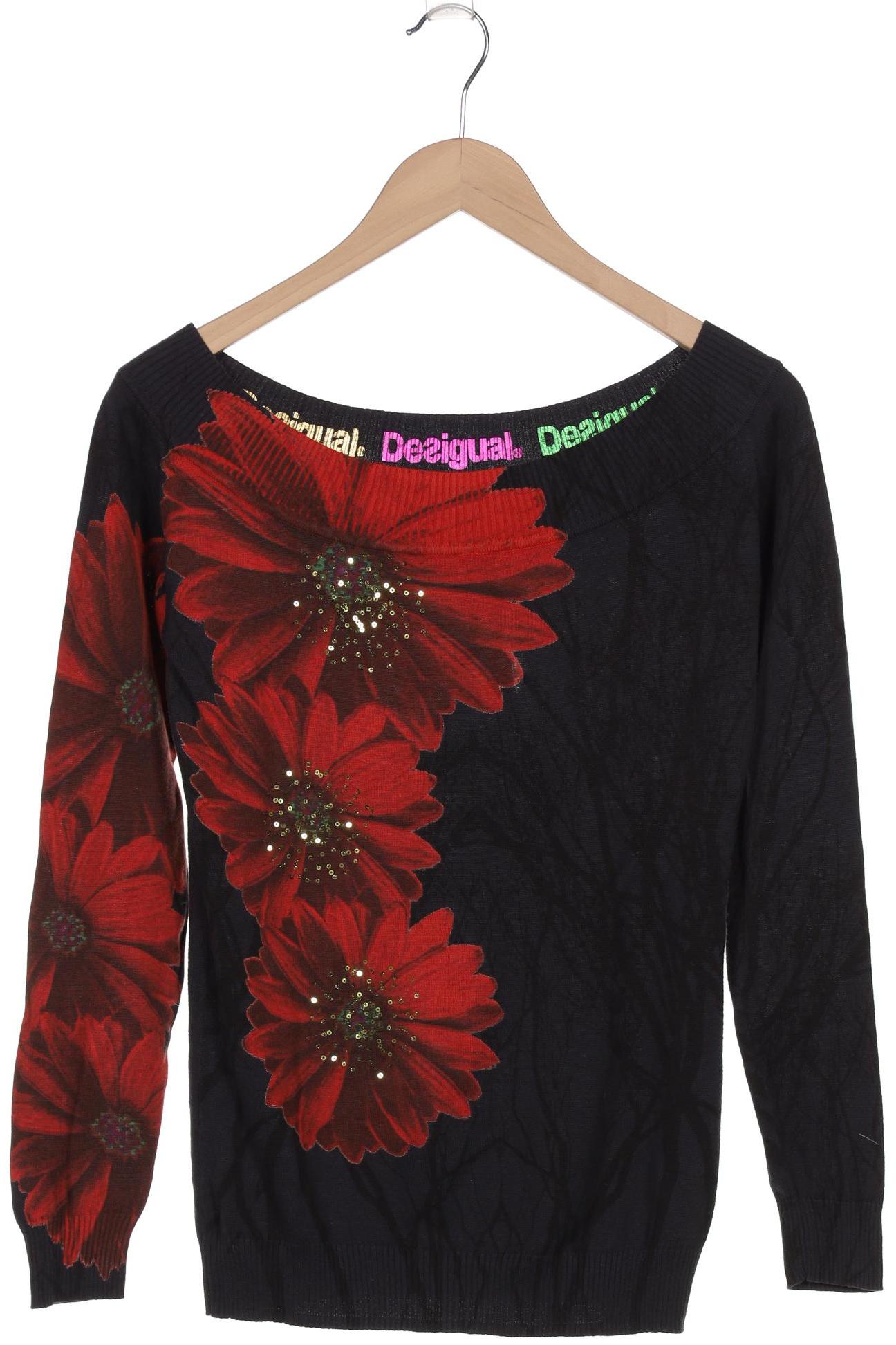

Desigual Damen Pullover, marineblau, Gr. 36