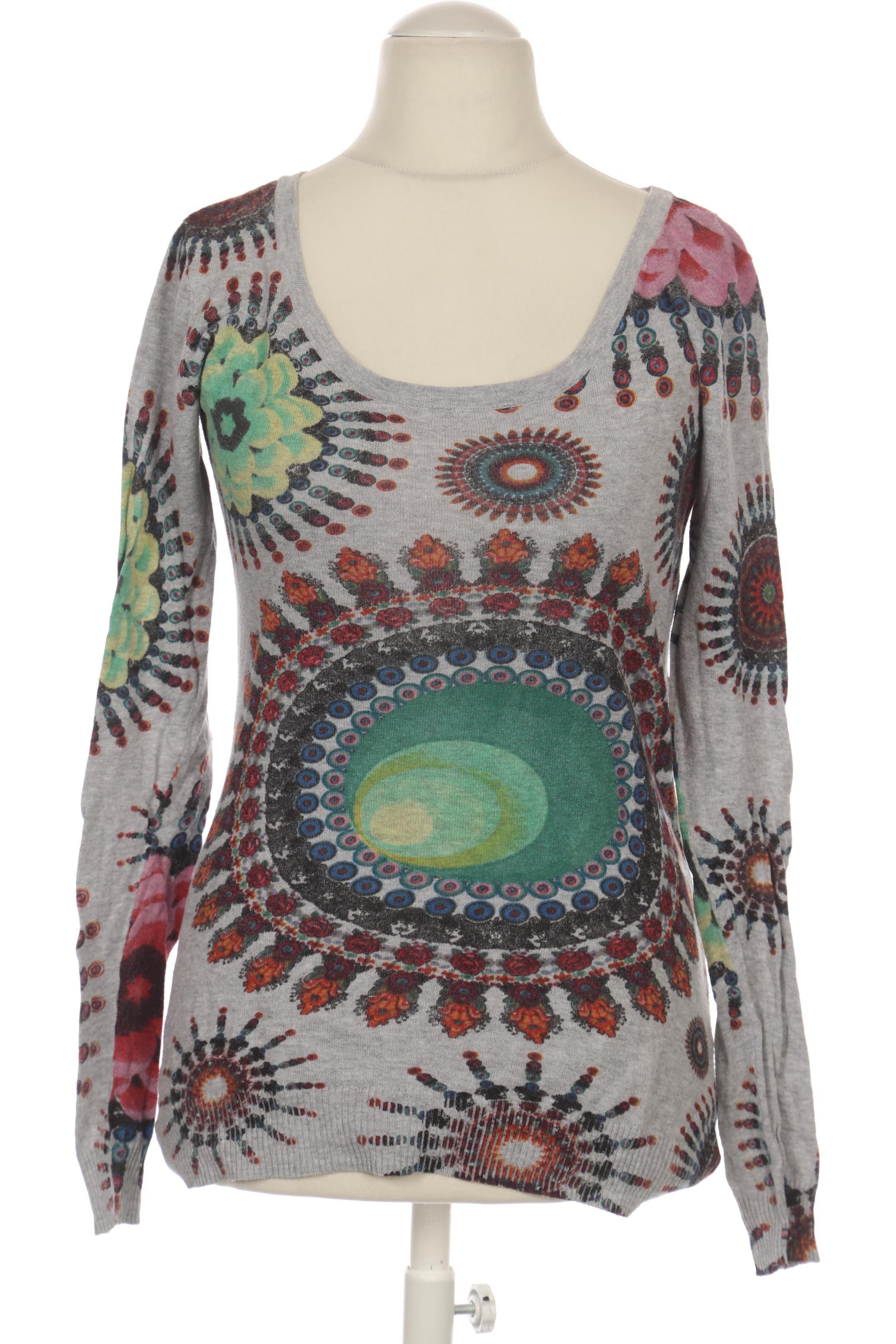 

Desigual Damen Langarmshirt, grau, Gr.