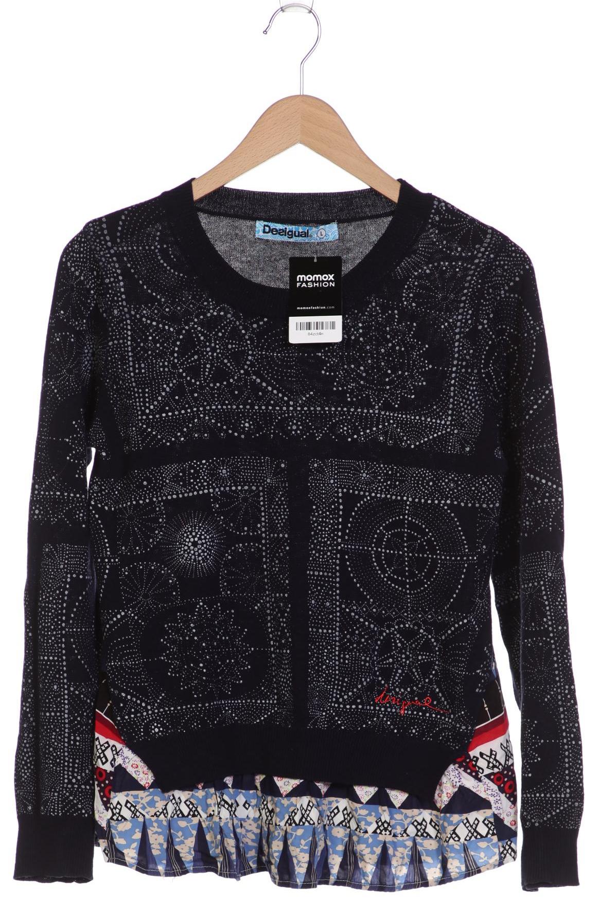 

Desigual Damen Pullover, marineblau