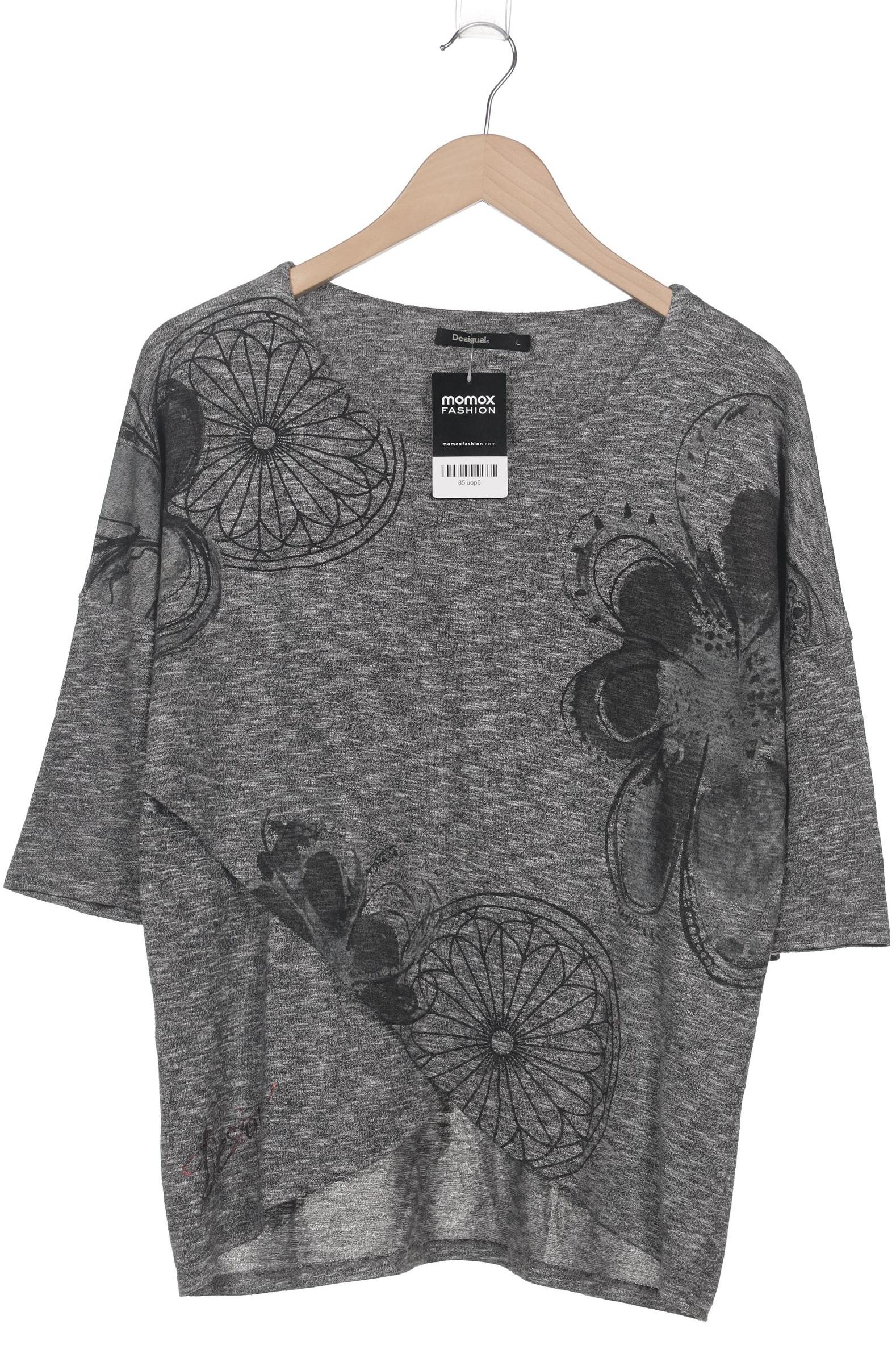 

Desigual Damen Pullover, grau, Gr. 42