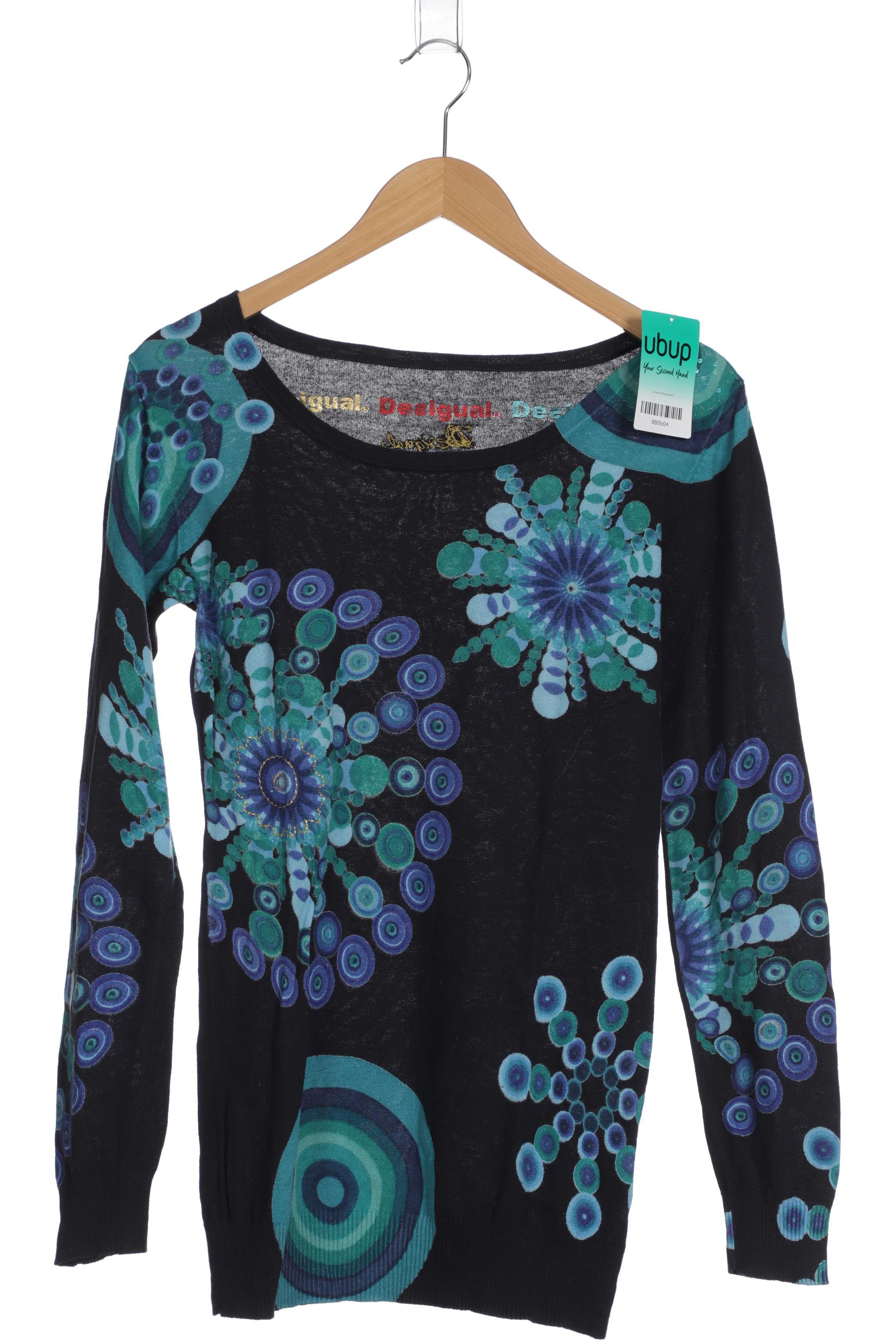 

Desigual Damen Pullover, blau, Gr.