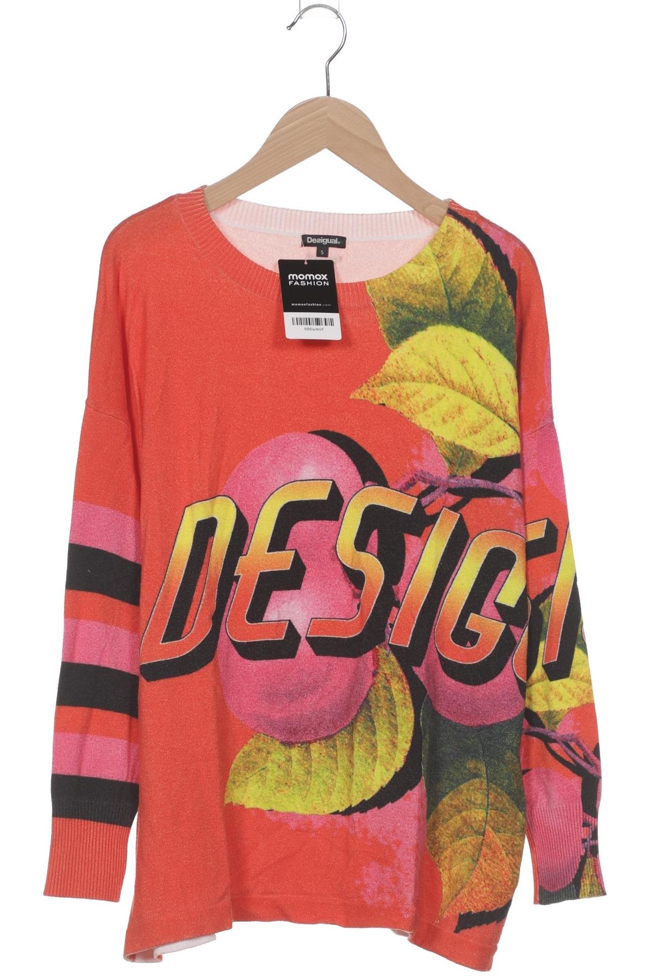 

Desigual Damen Pullover, rot, Gr. 36