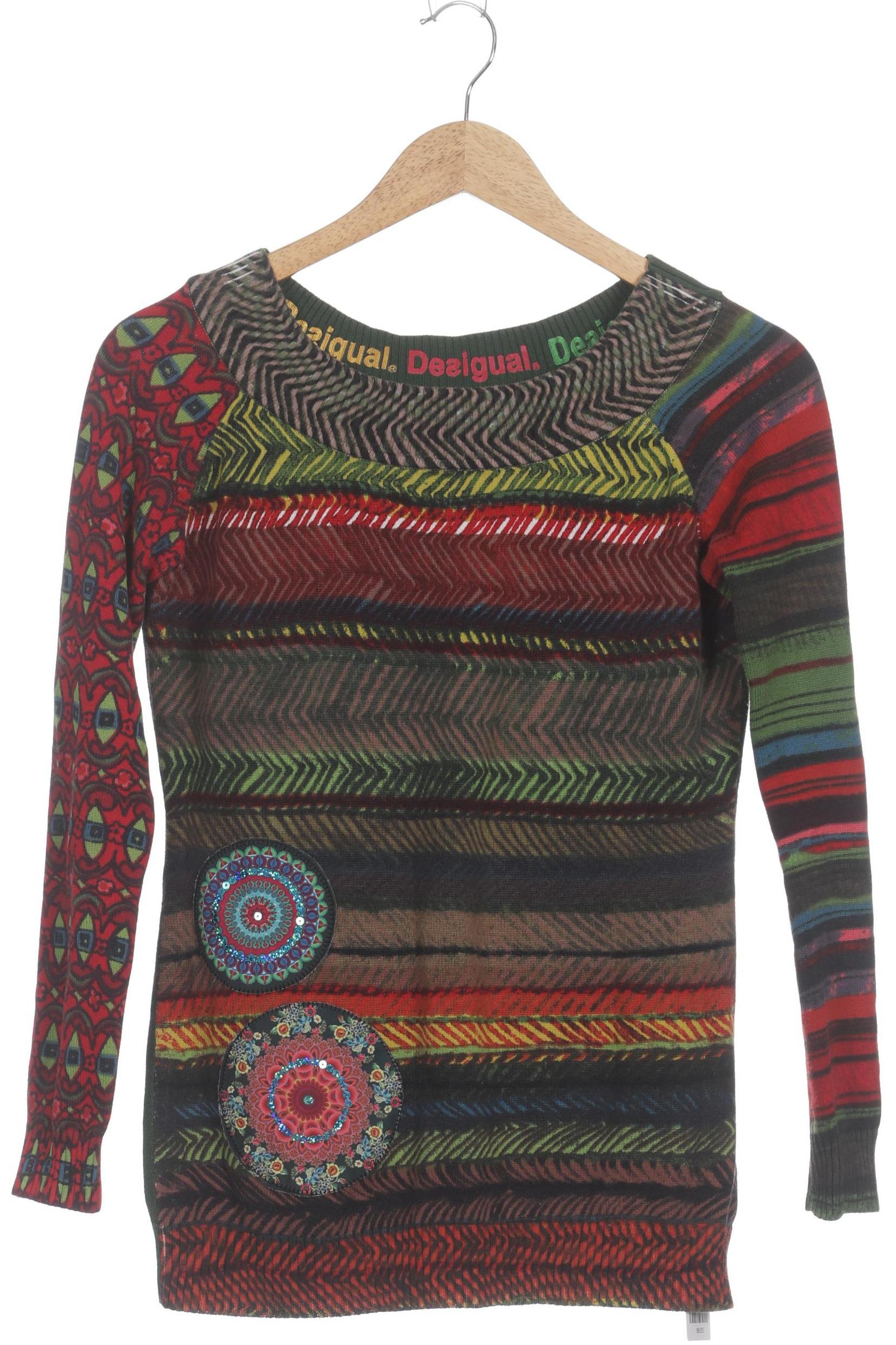 

Desigual Damen Pullover, grün, Gr.
