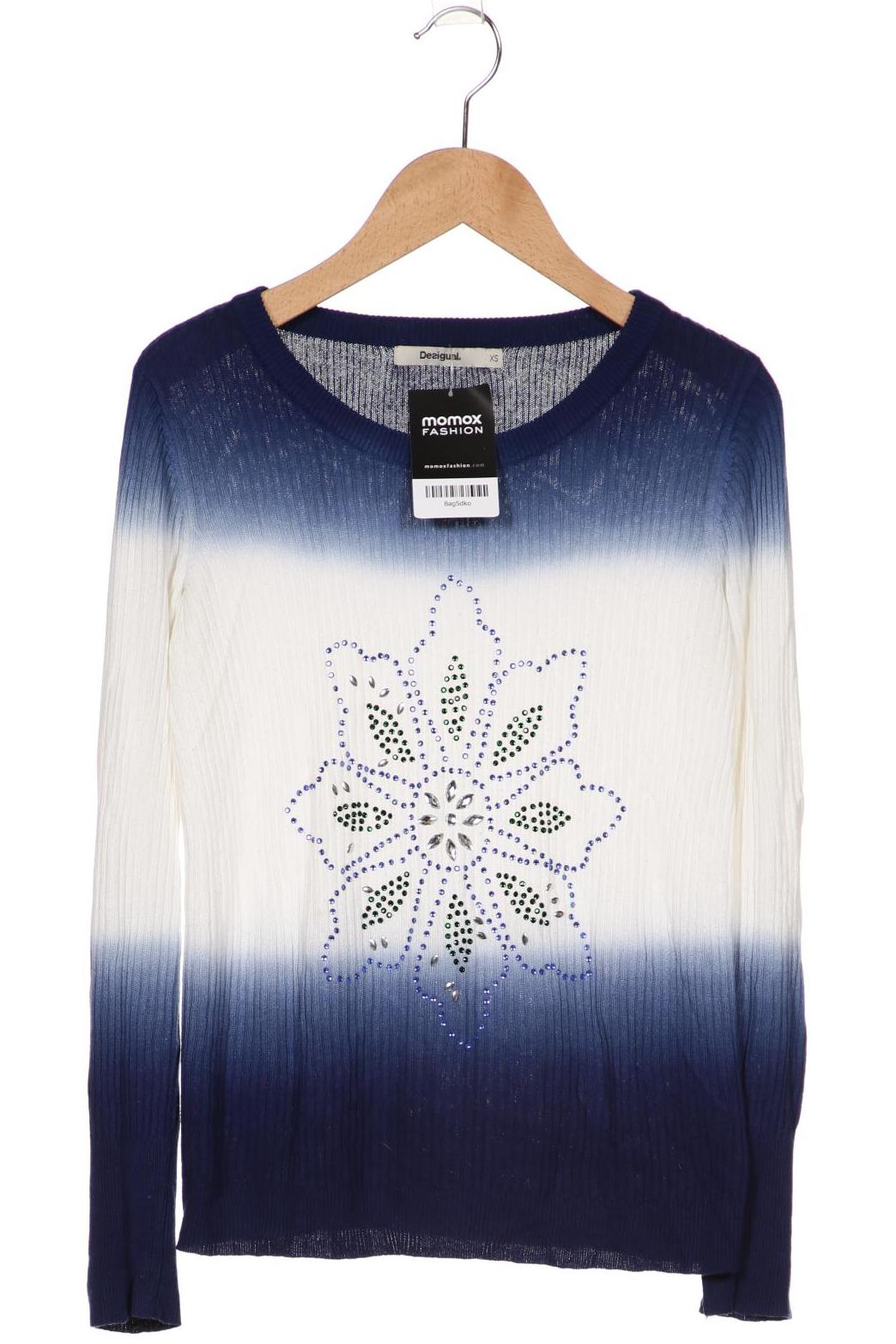 

Desigual Damen Pullover, marineblau