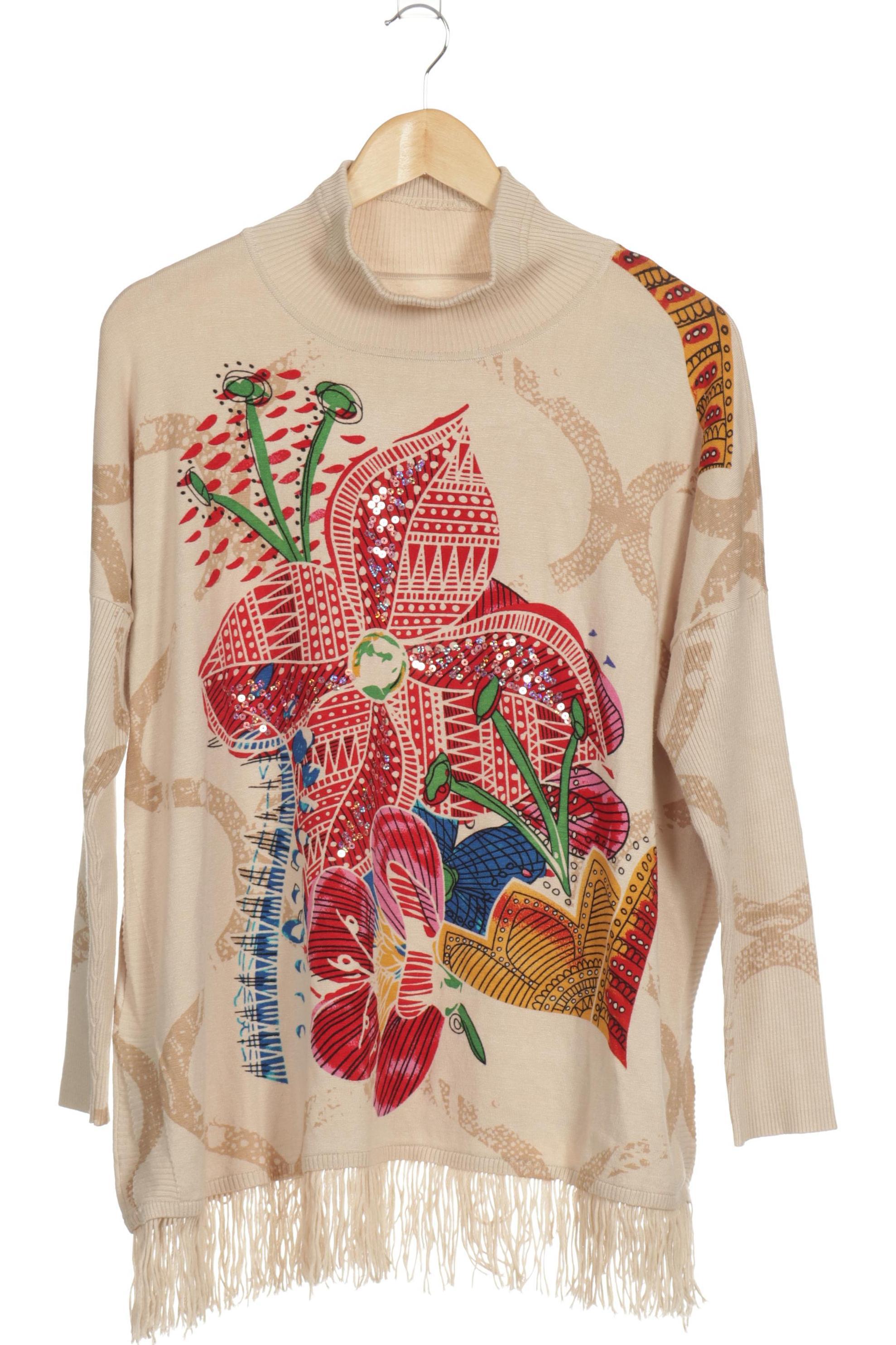 

Desigual Damen Pullover, beige, Gr.