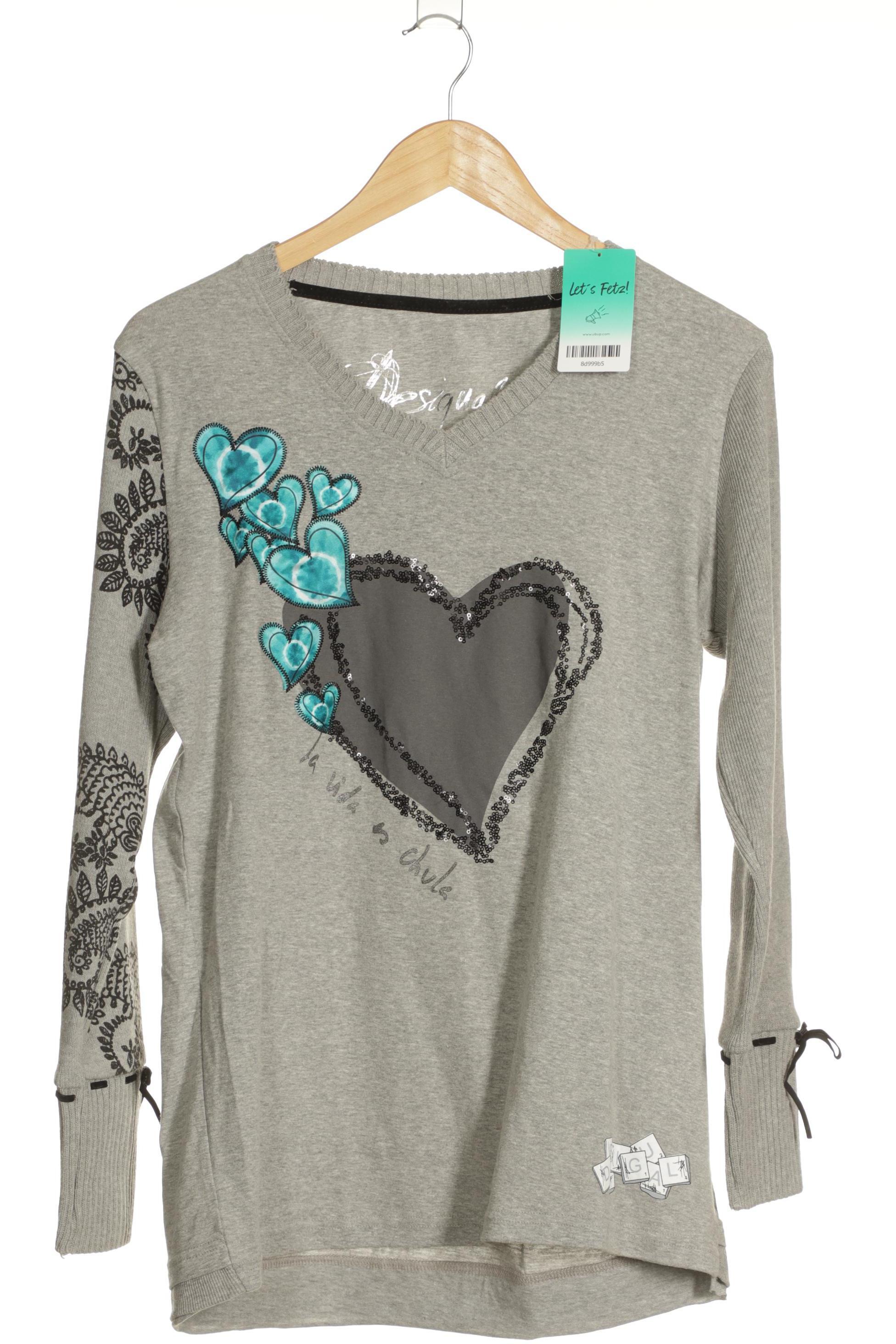 

Desigual Damen Pullover, grau, Gr.