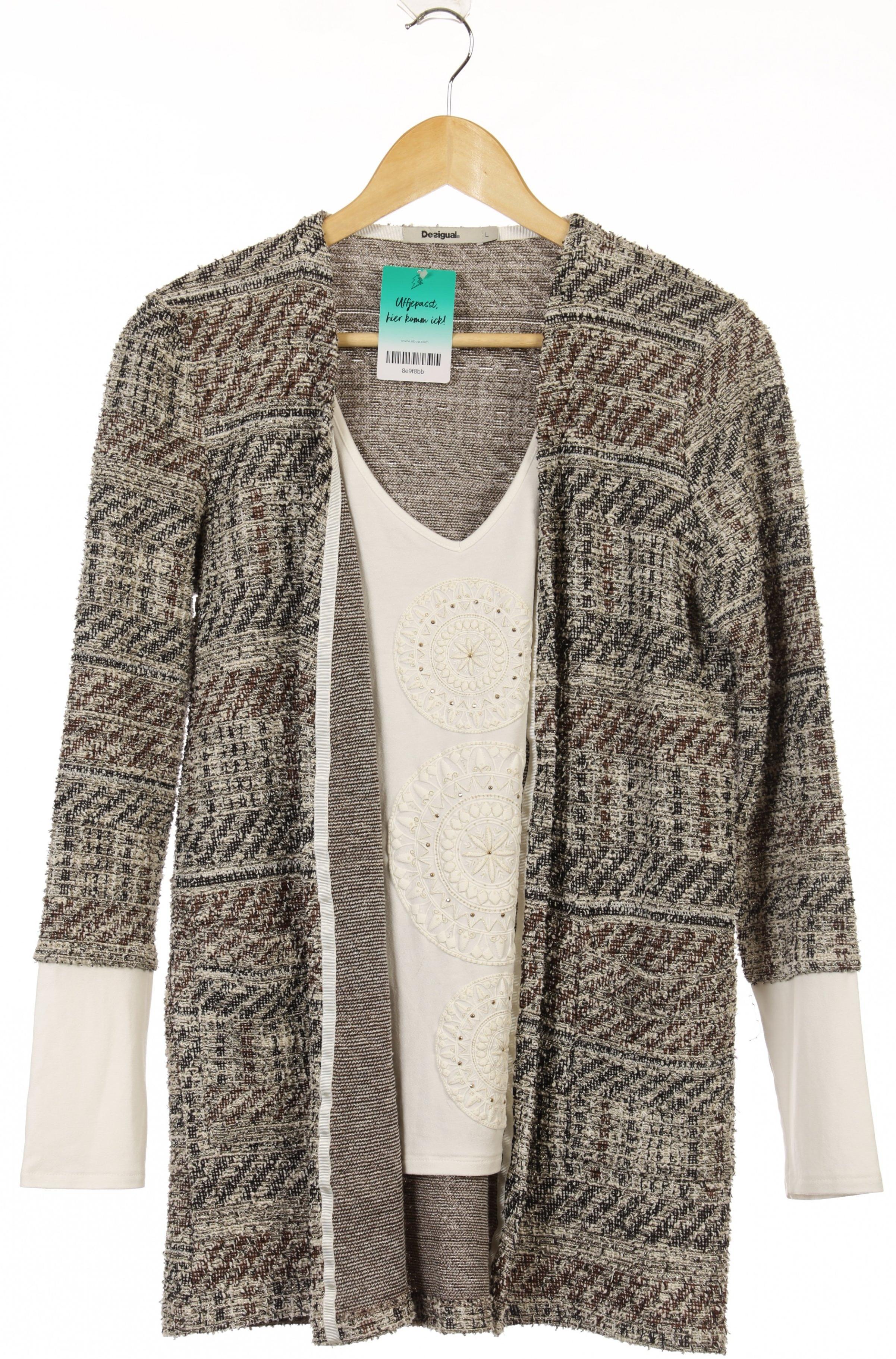 

Desigual Damen Pullover, weiß, Gr.