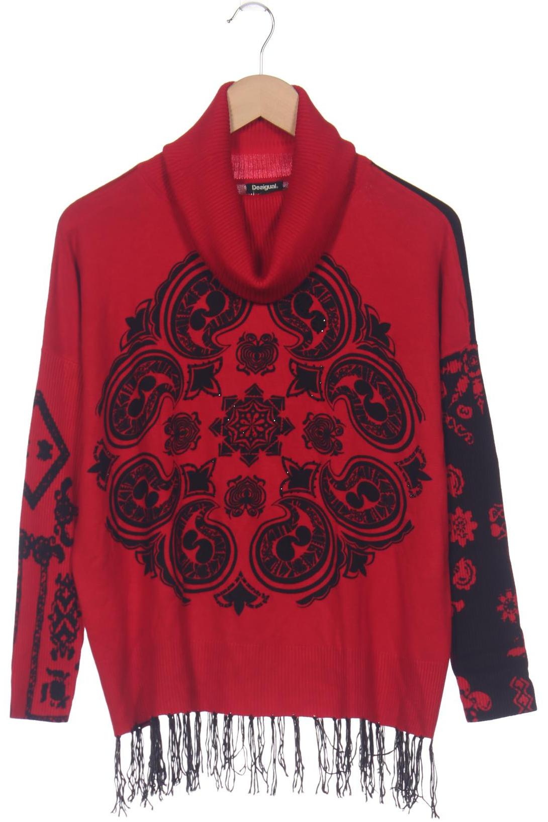 

Desigual Damen Pullover, rot, Gr. 36