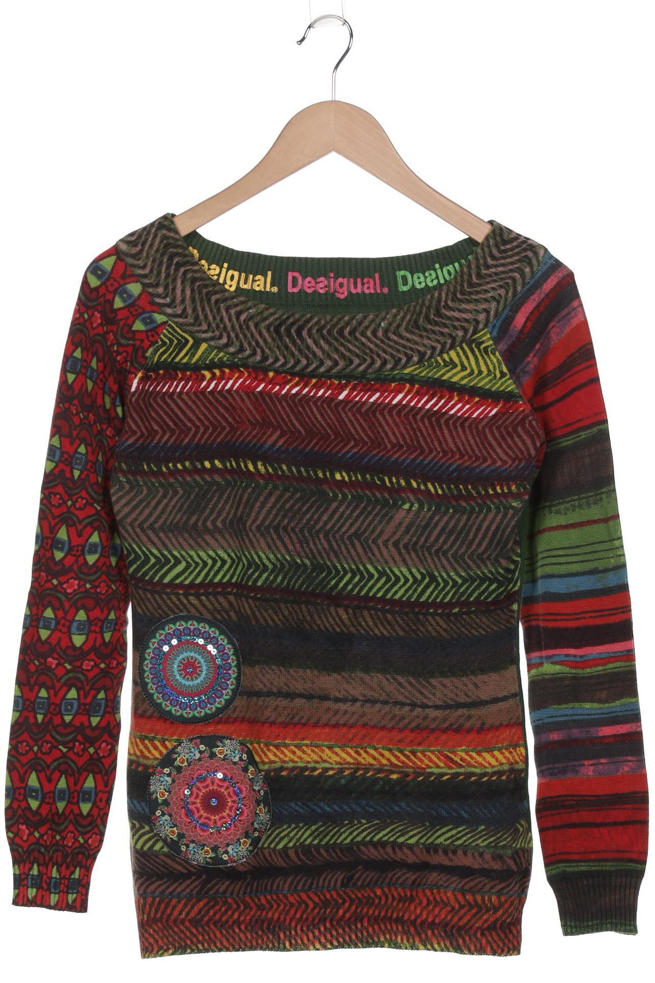 

Desigual Damen Pullover, grün, Gr. 38