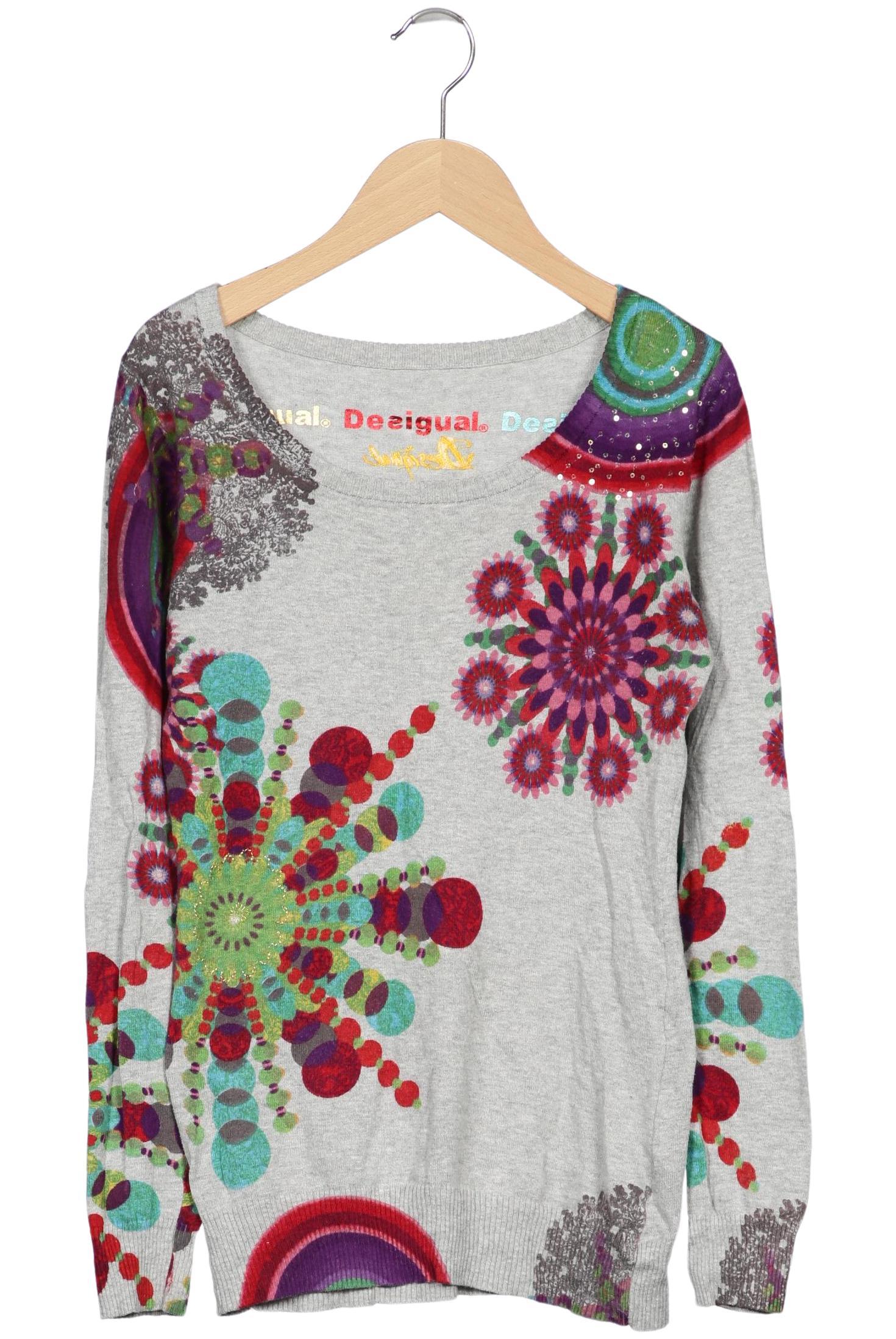 

Desigual Damen Pullover, grau, Gr. 36