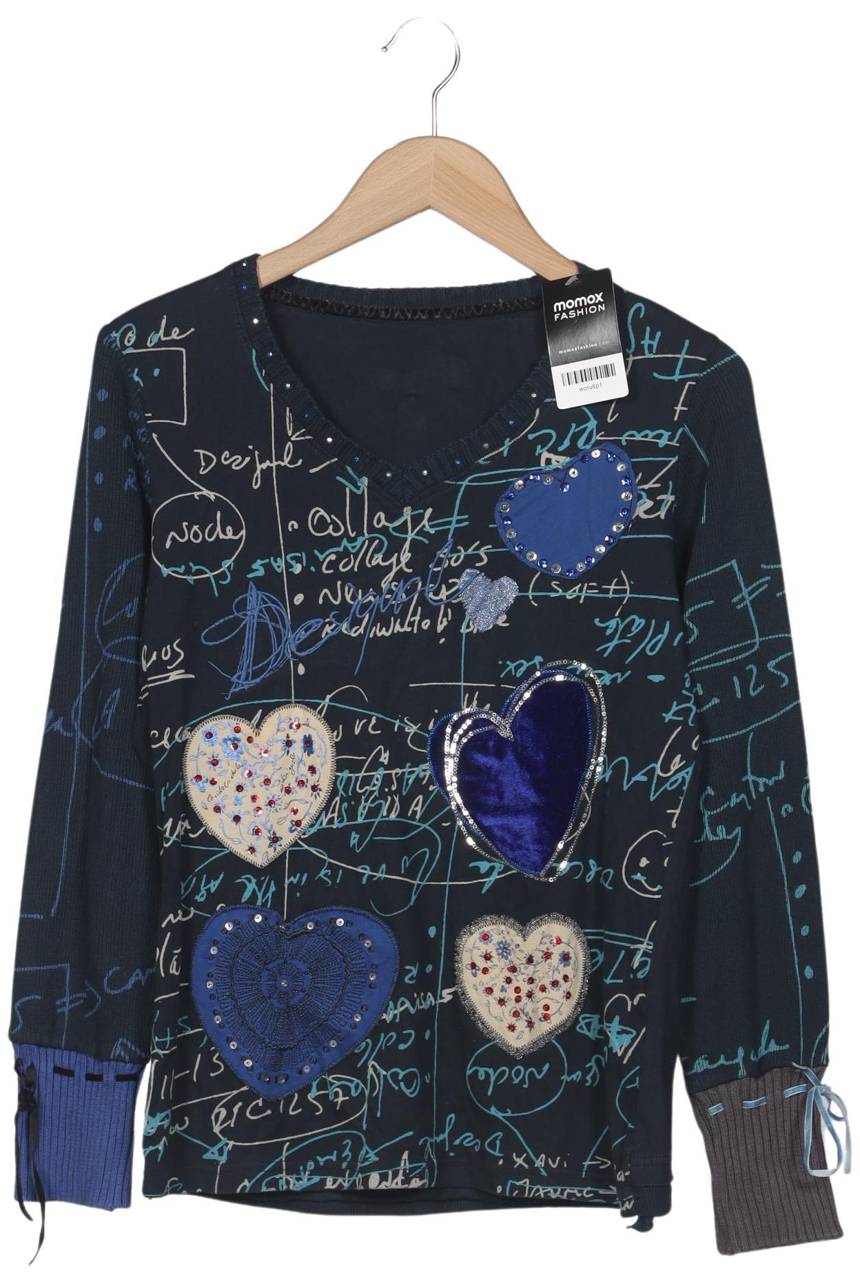 

Desigual Damen Pullover, marineblau, Gr. 42