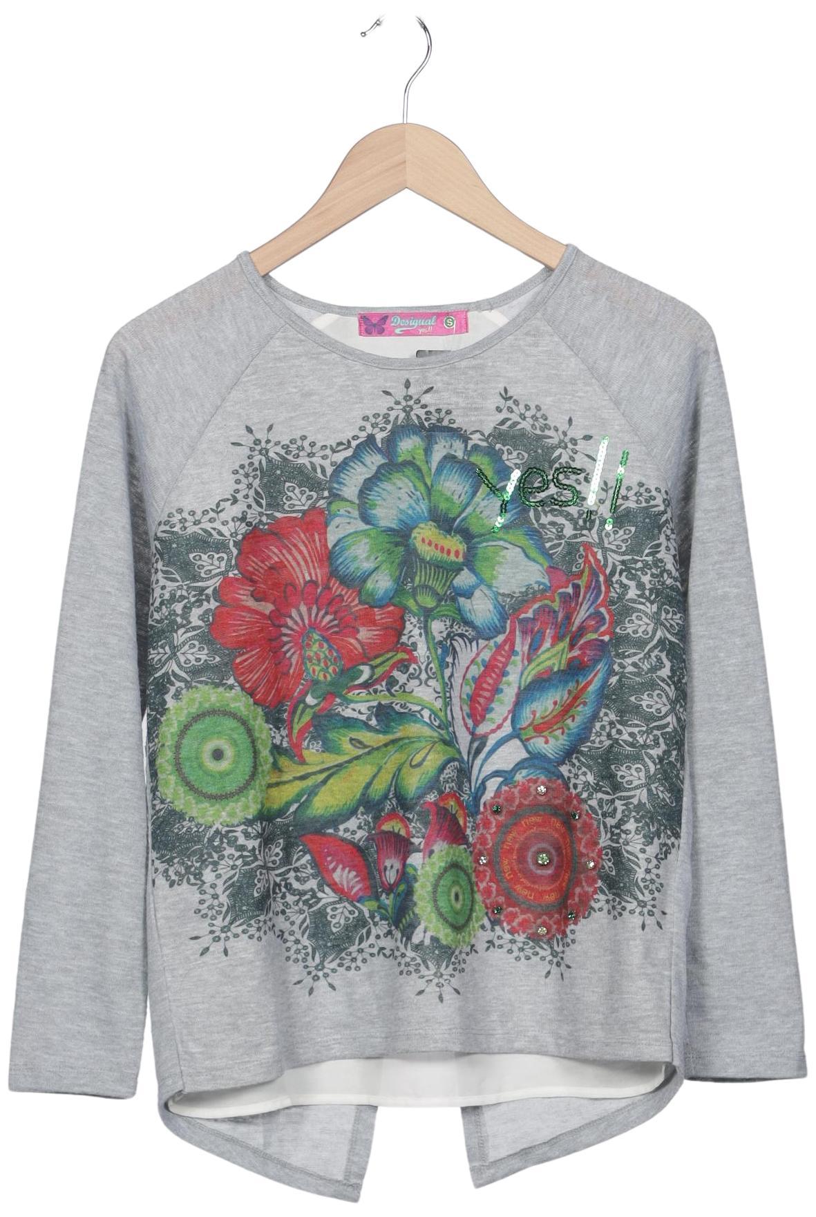 

Desigual Damen Pullover, grau, Gr. 36