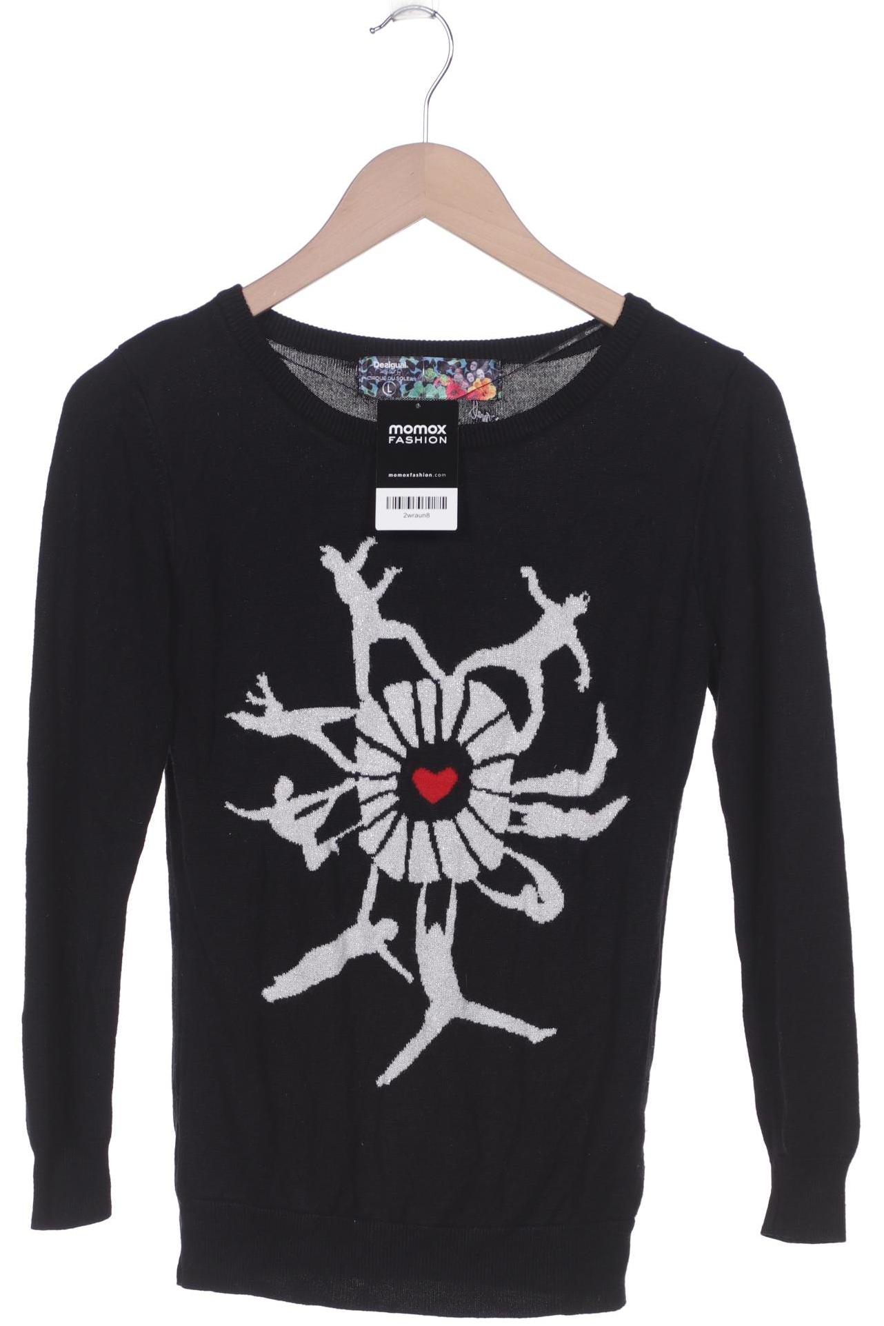 

Desigual Damen Pullover, schwarz, Gr. 42