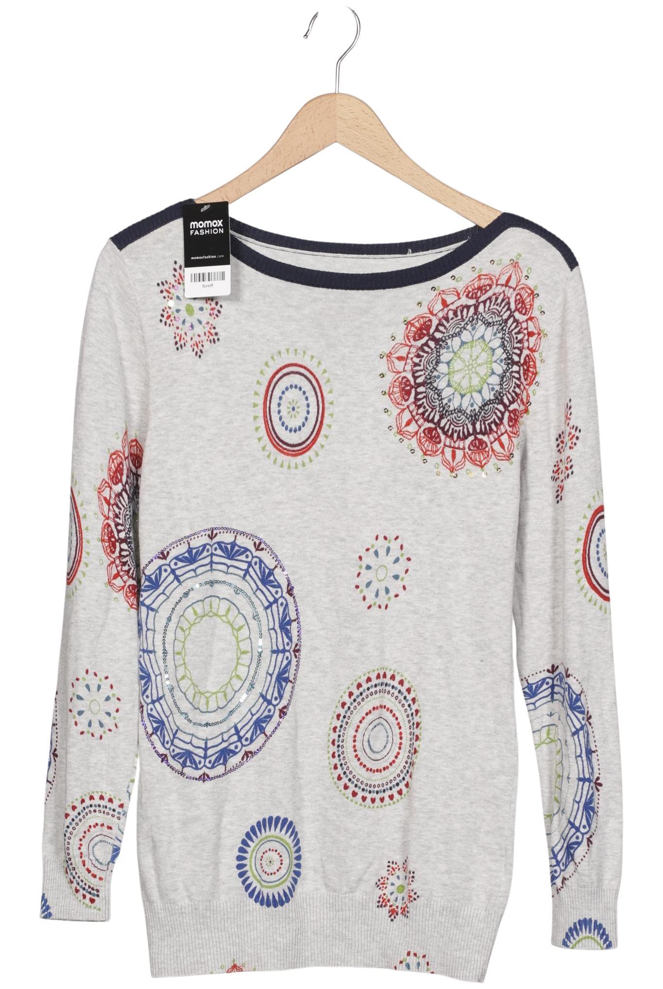 

Desigual Damen Pullover, grau, Gr. 44