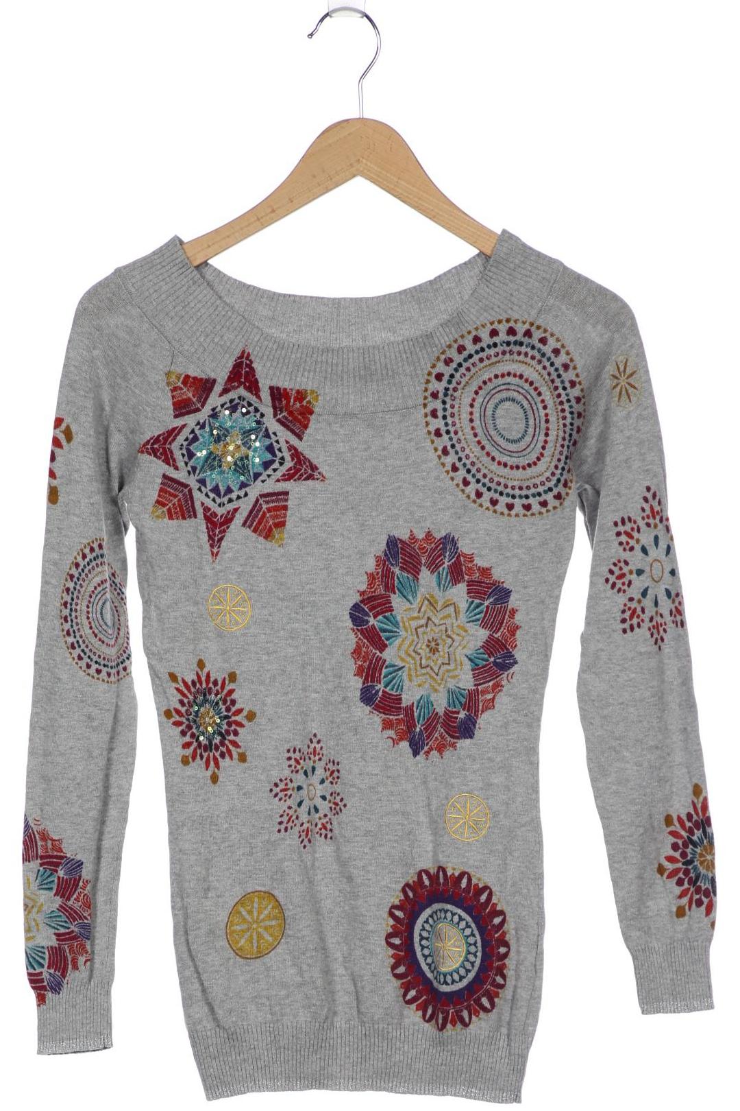 

Desigual Damen Pullover, grau