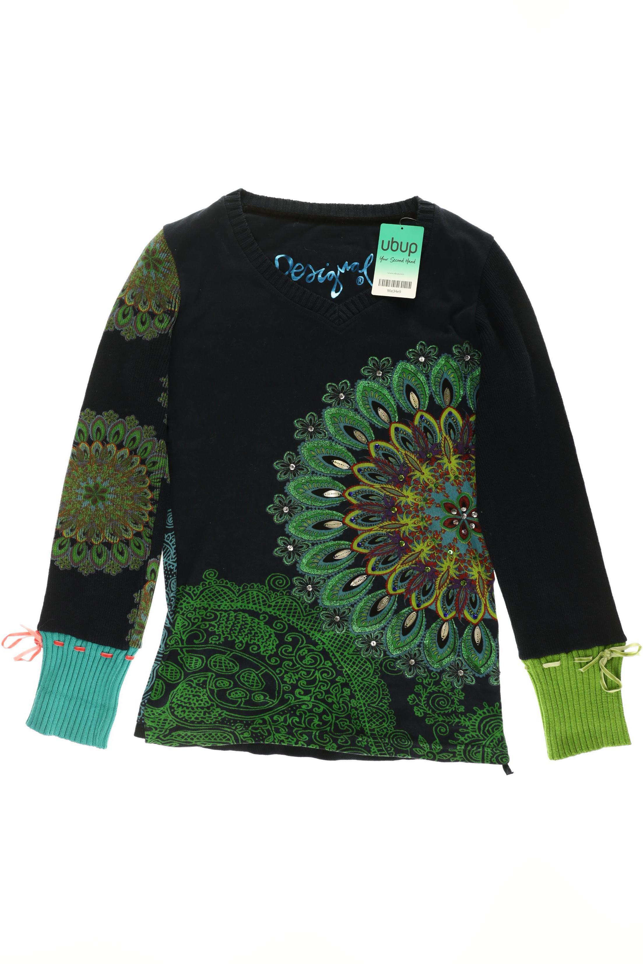 

Desigual Damen Pullover, blau, Gr.