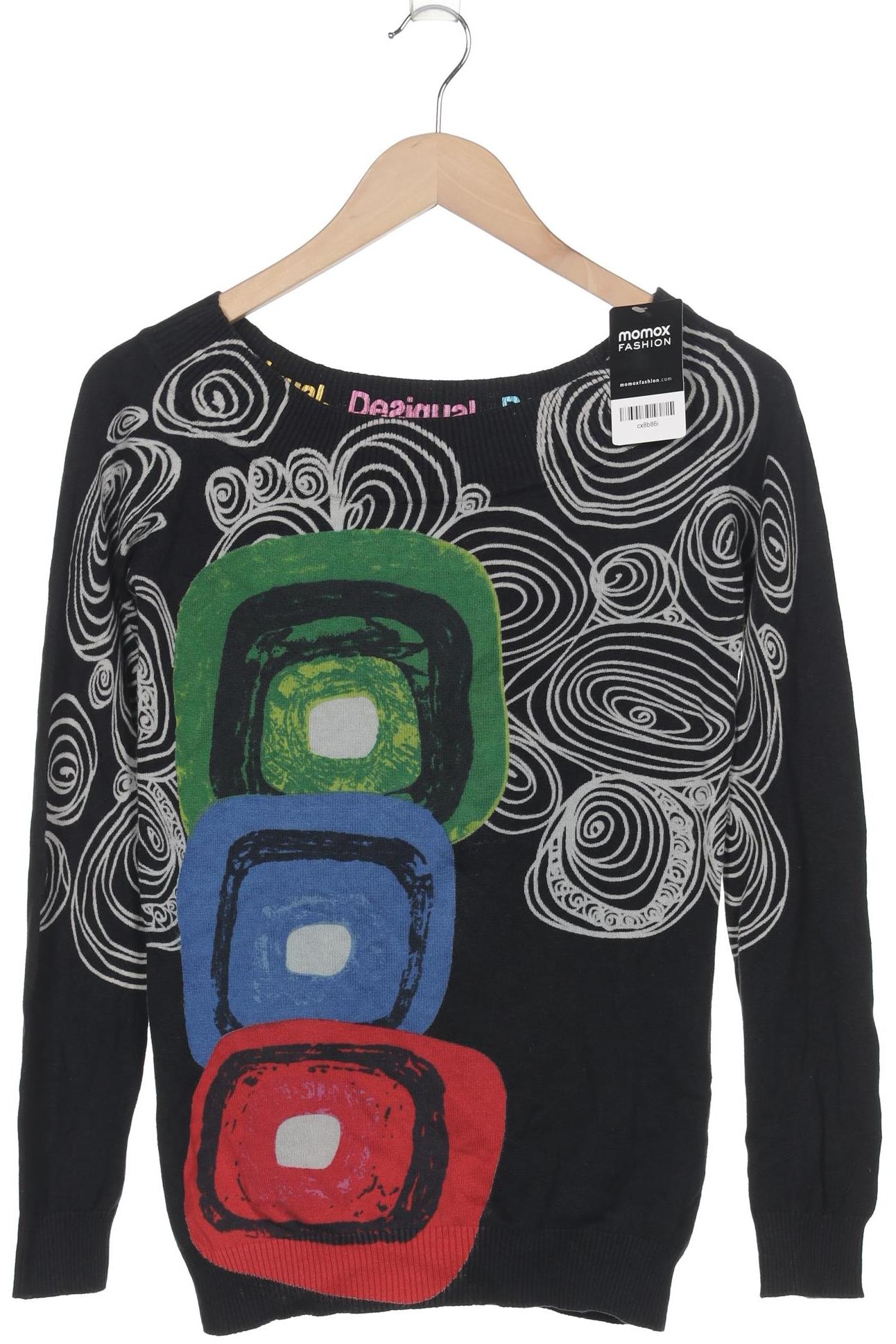 

Desigual Damen Pullover, schwarz, Gr. 38