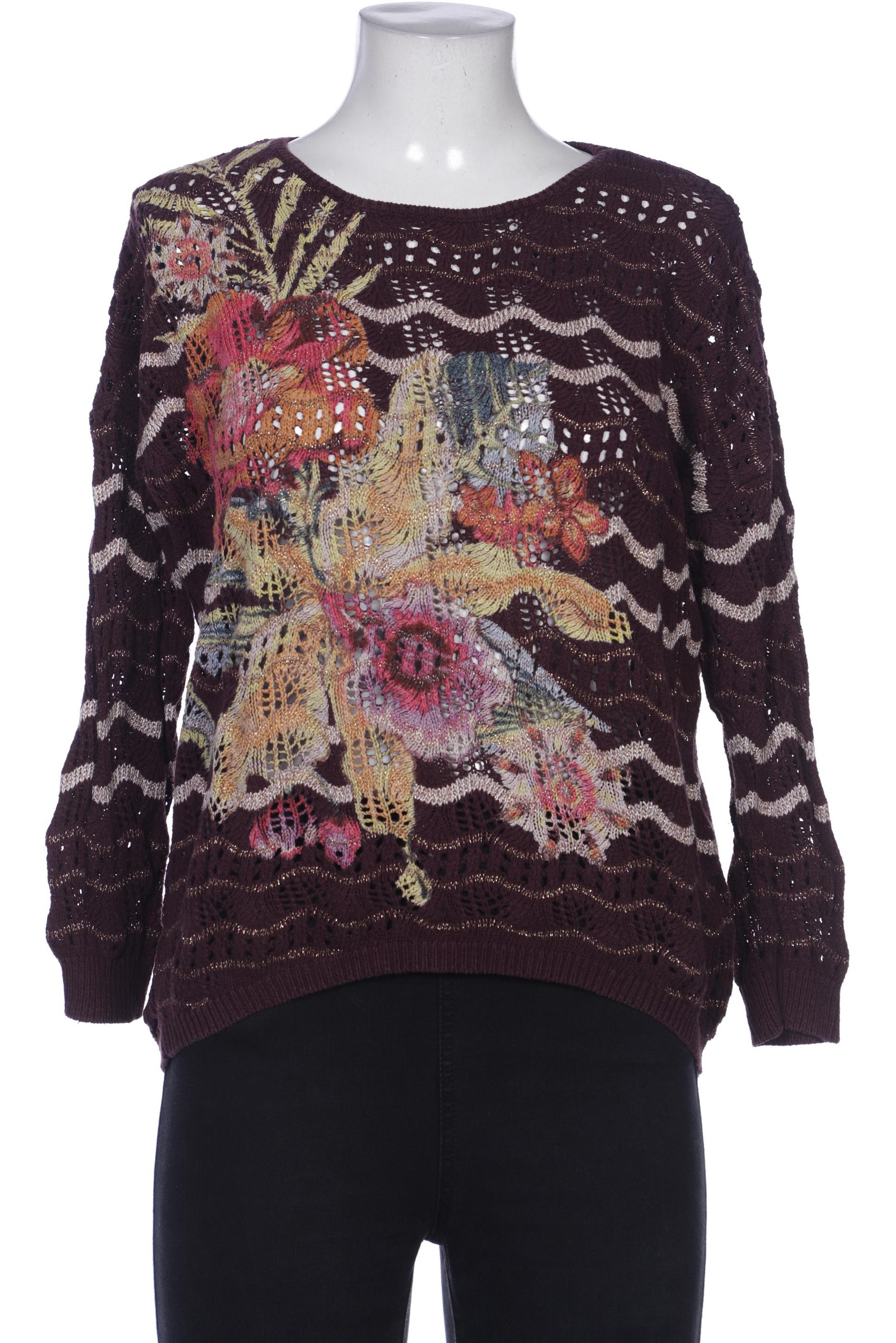 

Desigual Damen Pullover, bordeaux, Gr. 42