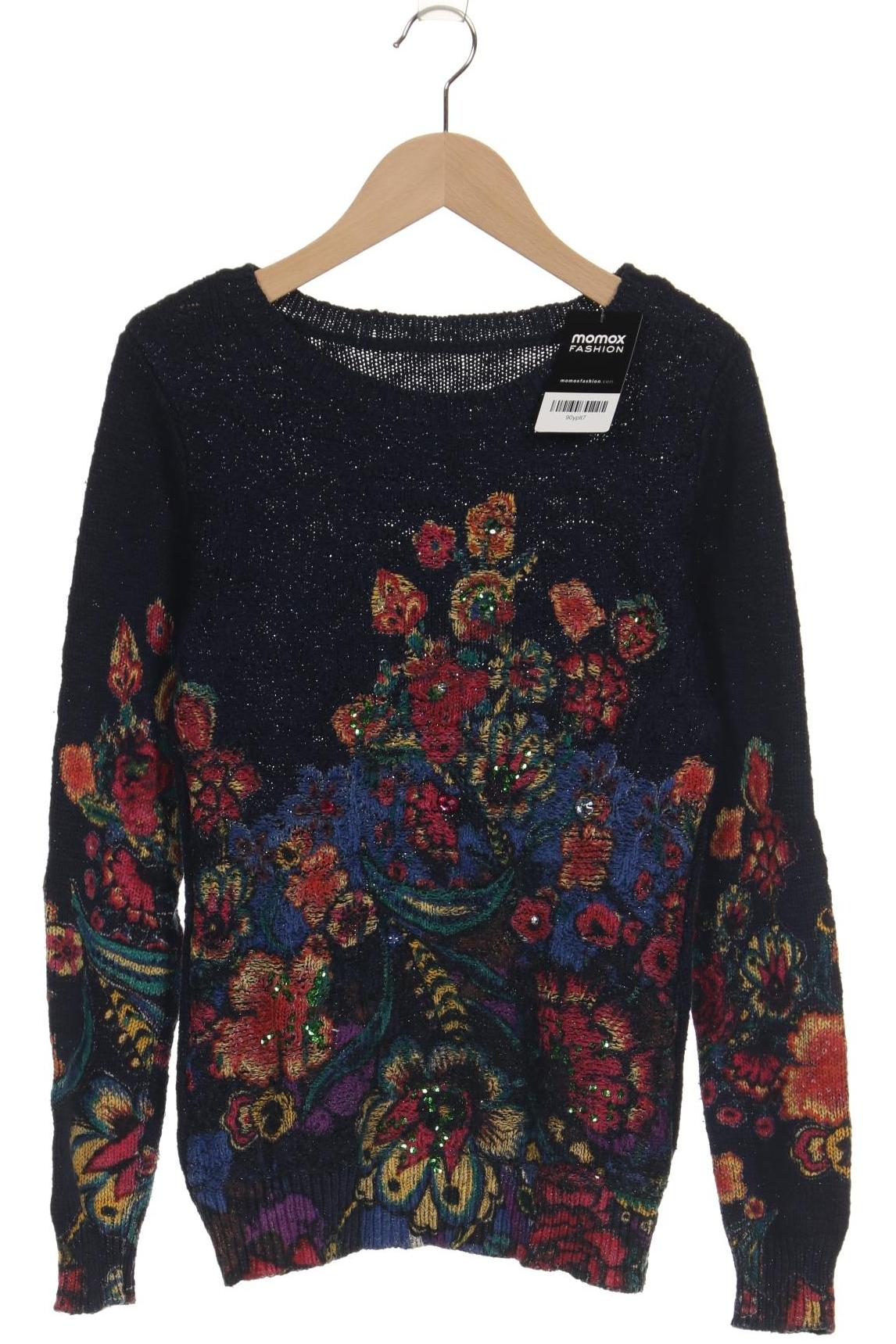 

Desigual Damen Pullover, marineblau, Gr. 36