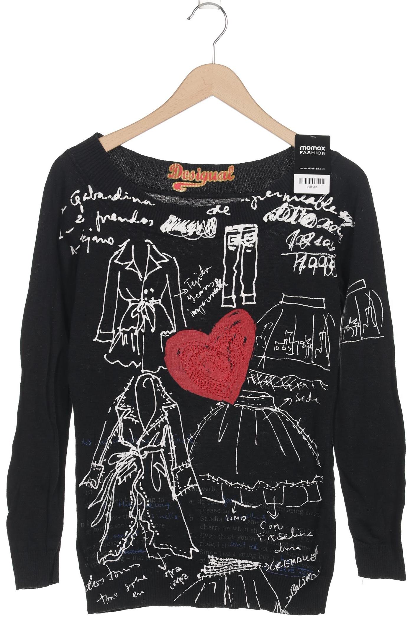 

Desigual Damen Pullover, schwarz, Gr. 44