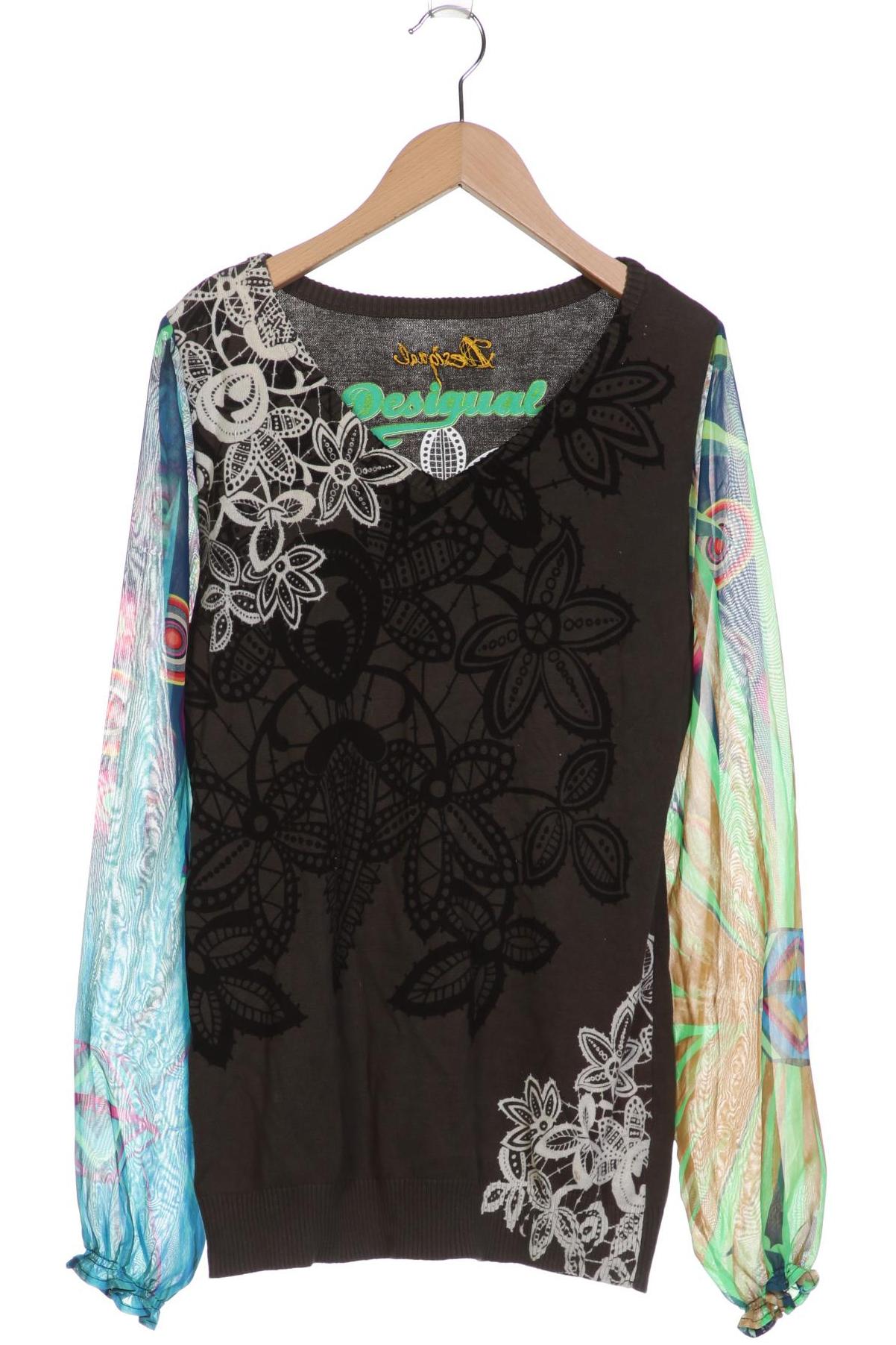 

Desigual Damen Pullover, grün, Gr. 46