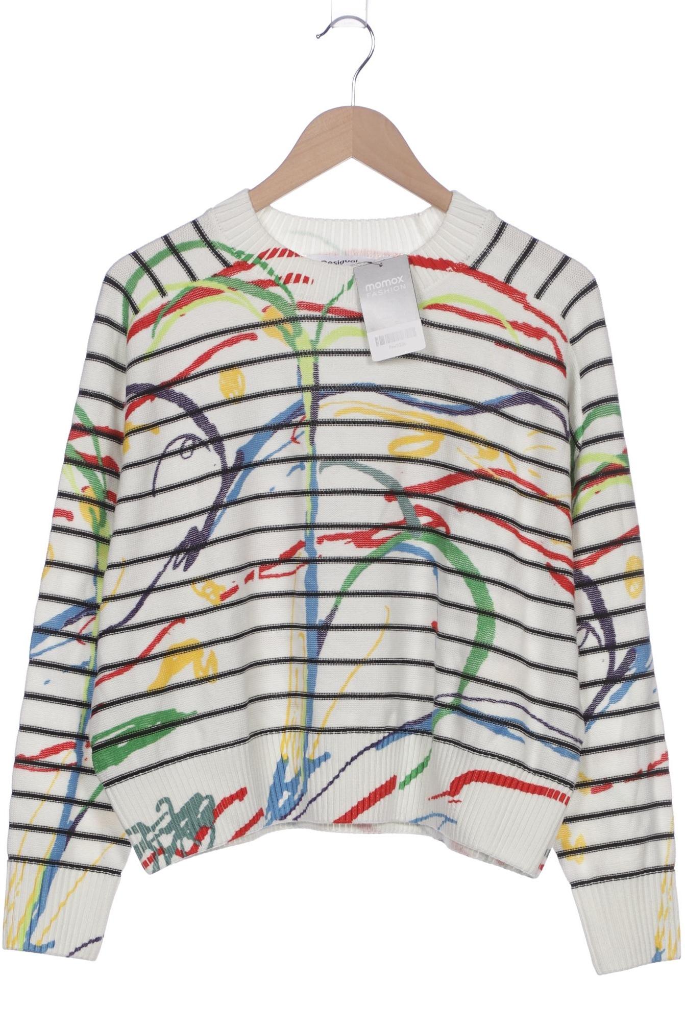 

Desigual Damen Pullover, weiß, Gr. 42