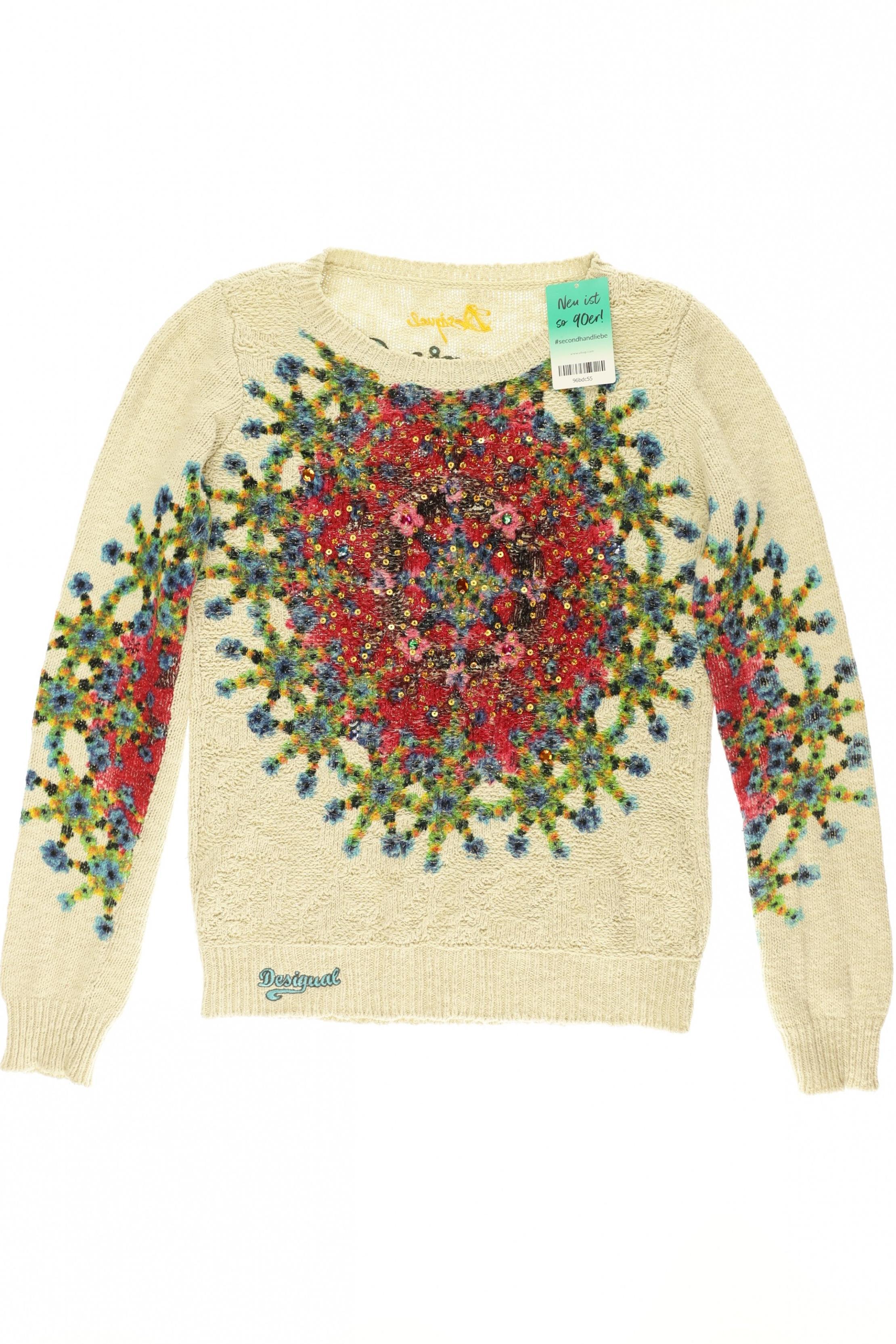 

Desigual Damen Pullover, beige, Gr.