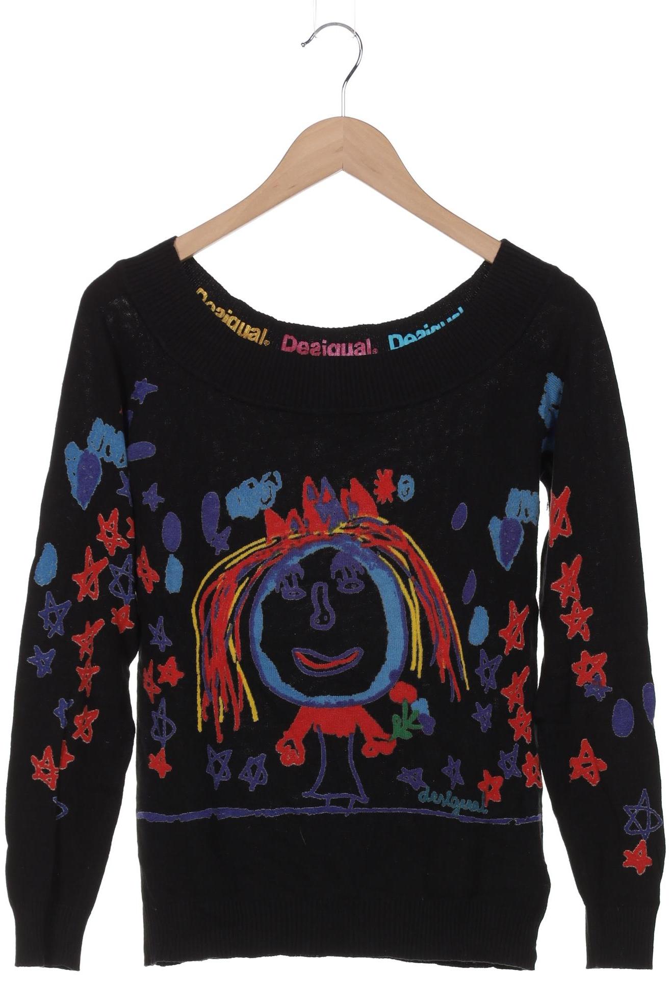 

Desigual Damen Pullover, schwarz, Gr. 38