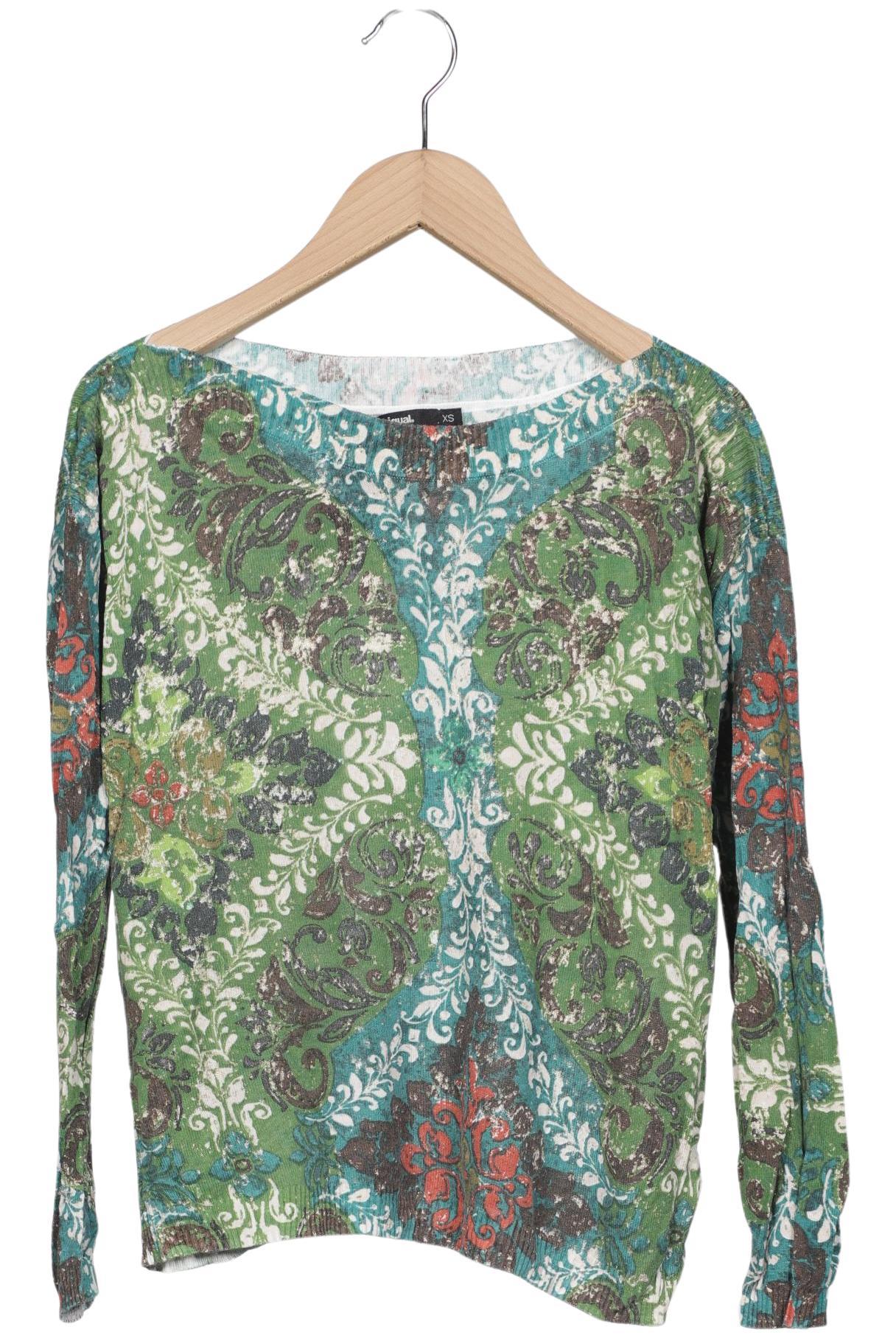 

Desigual Damen Pullover, grün, Gr. 34