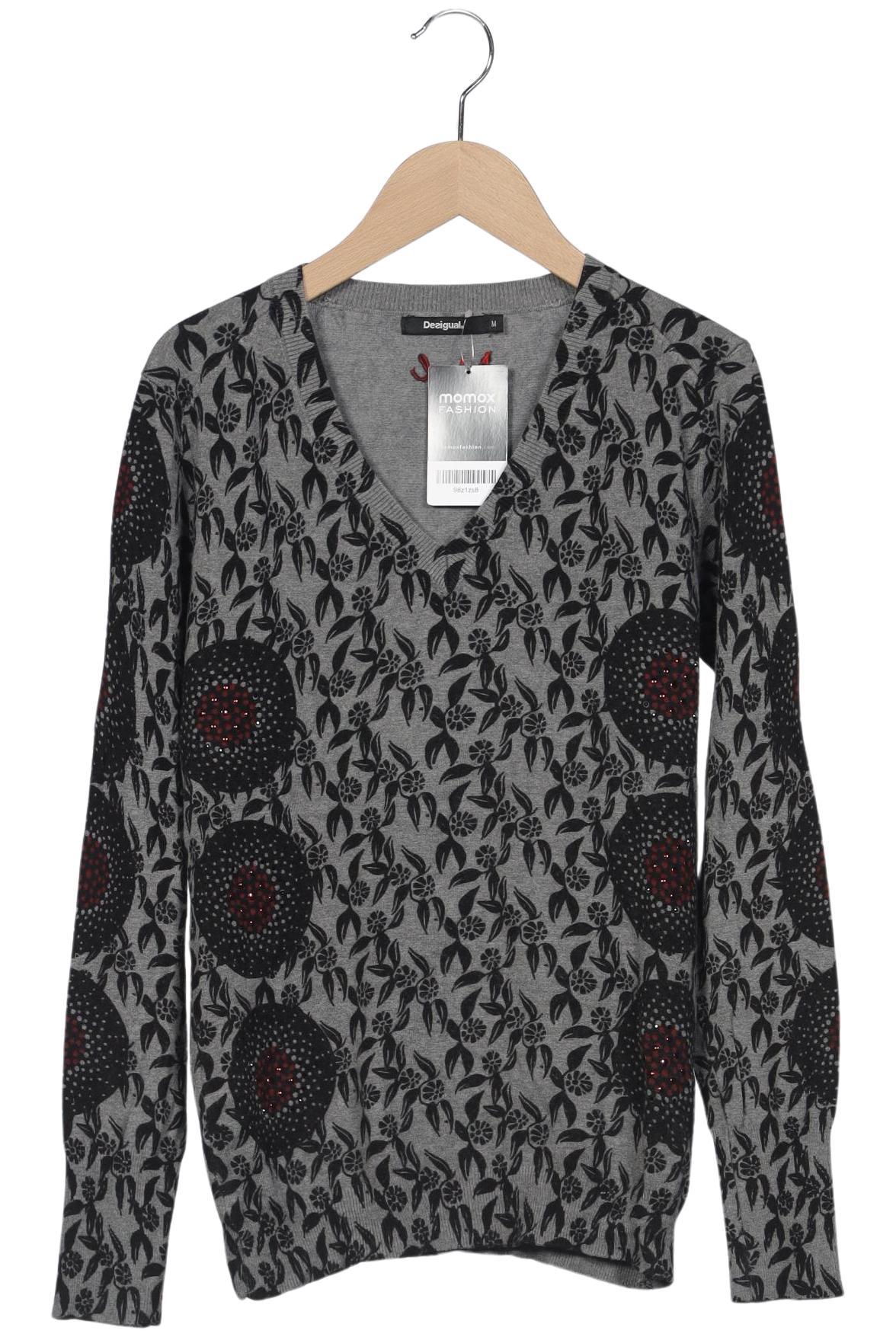 

Desigual Damen Pullover, grau, Gr. 38