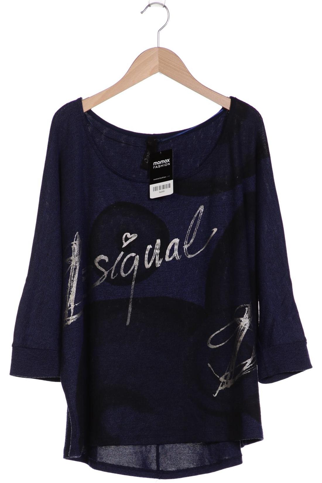 

Desigual Damen Pullover, marineblau, Gr. 44