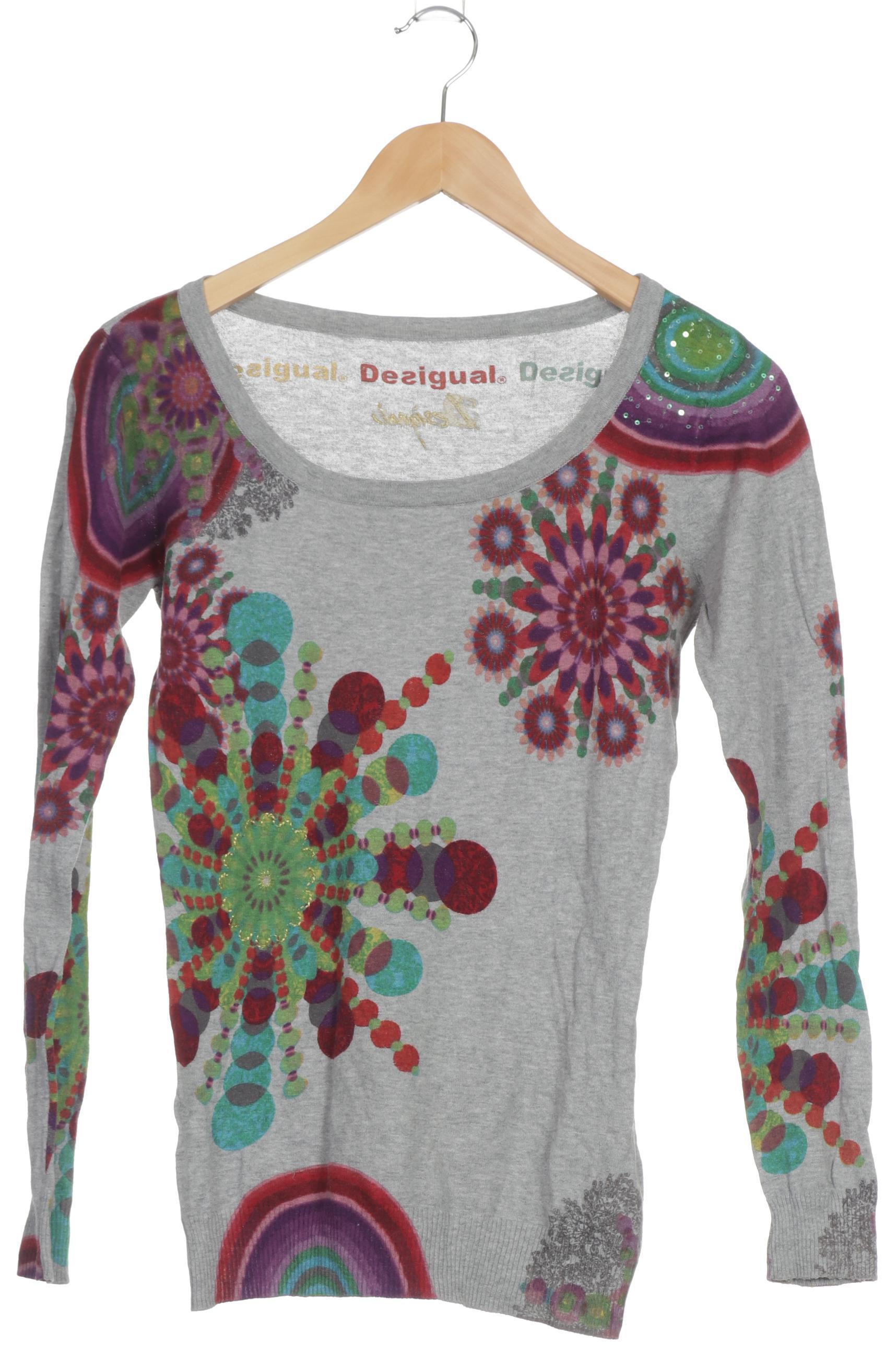 

Desigual Damen Pullover, grau, Gr.